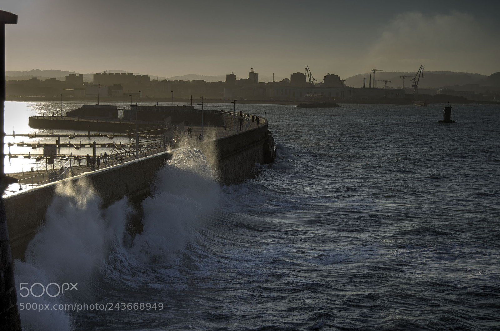 Nikon D5100 sample photo. Atardecer en gijon photography