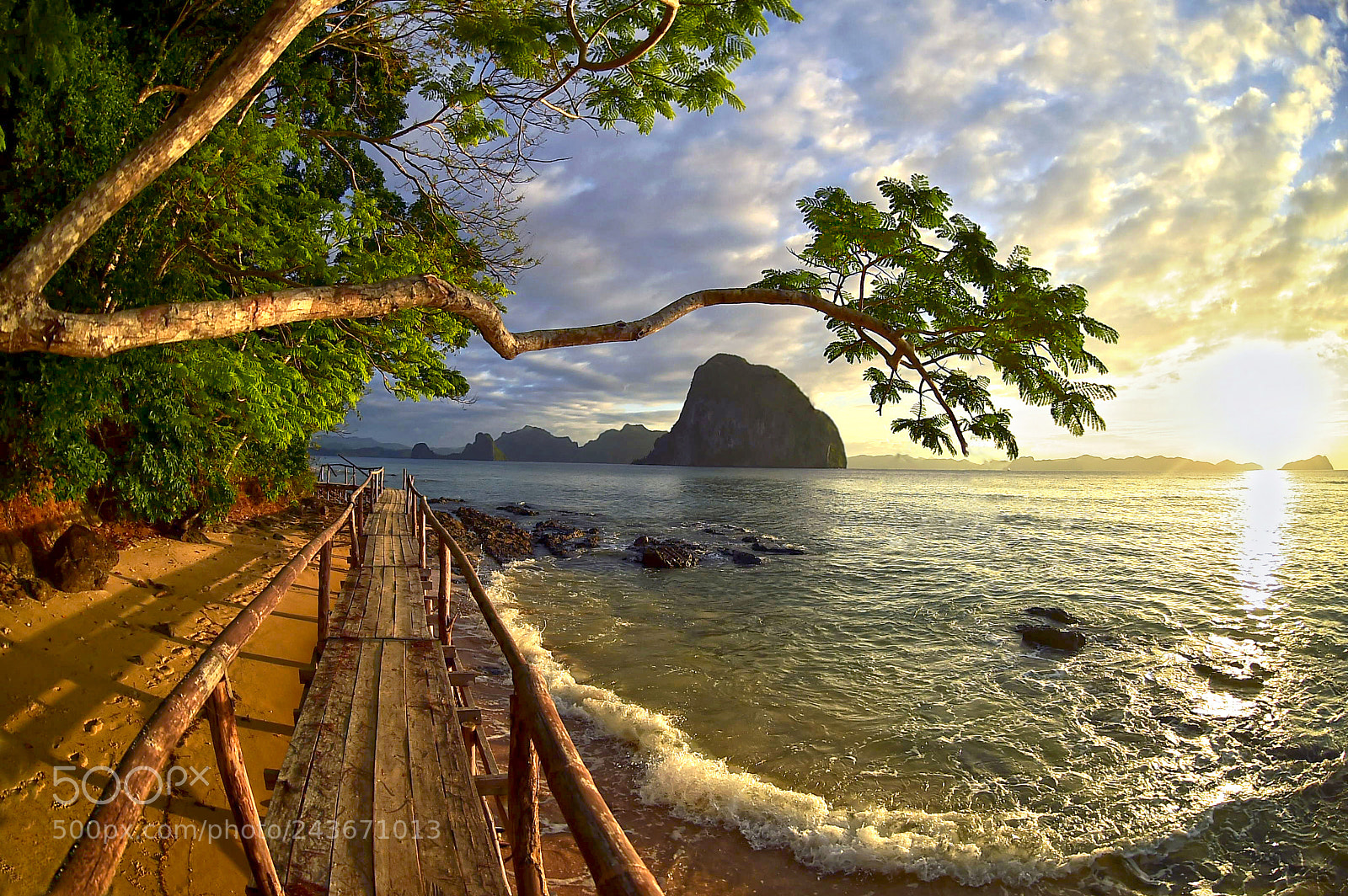 Nikon D4S sample photo. El nido sunset photography