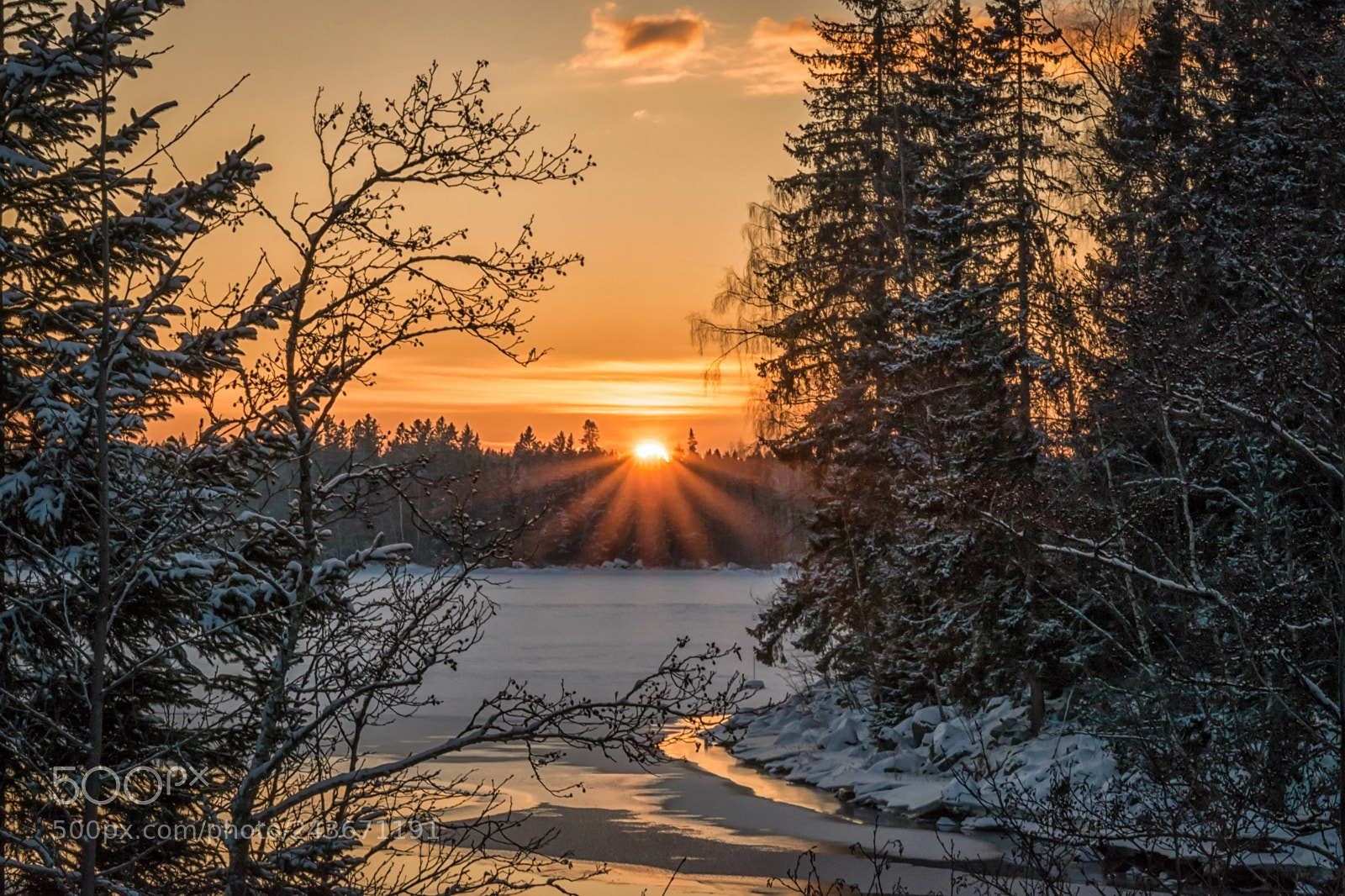 Nikon D5500 sample photo. Sunset photography