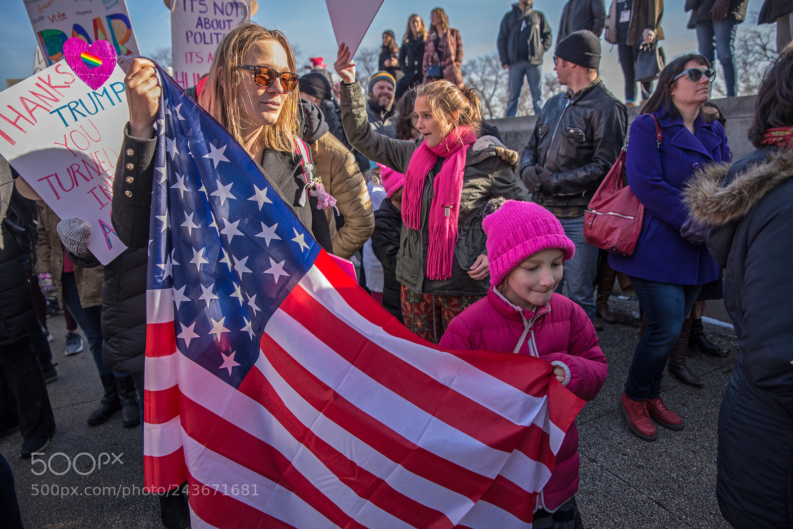 Nikon D610 sample photo. The women's march, 2018 (iii) photography