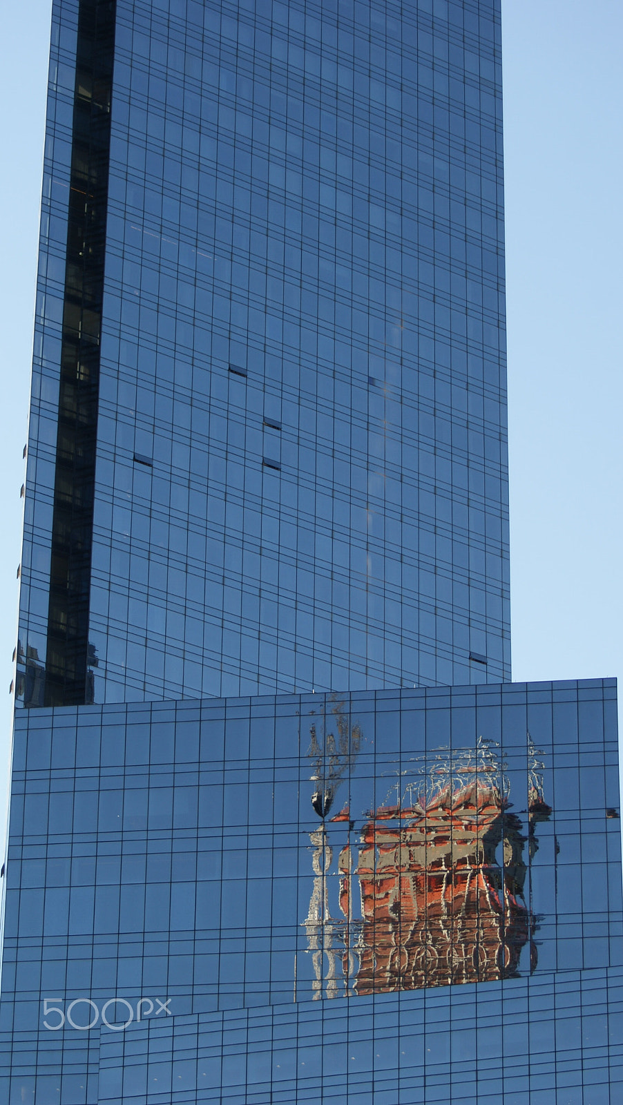 Sony Alpha DSLR-A200 sample photo. Blue skyscraper. photography