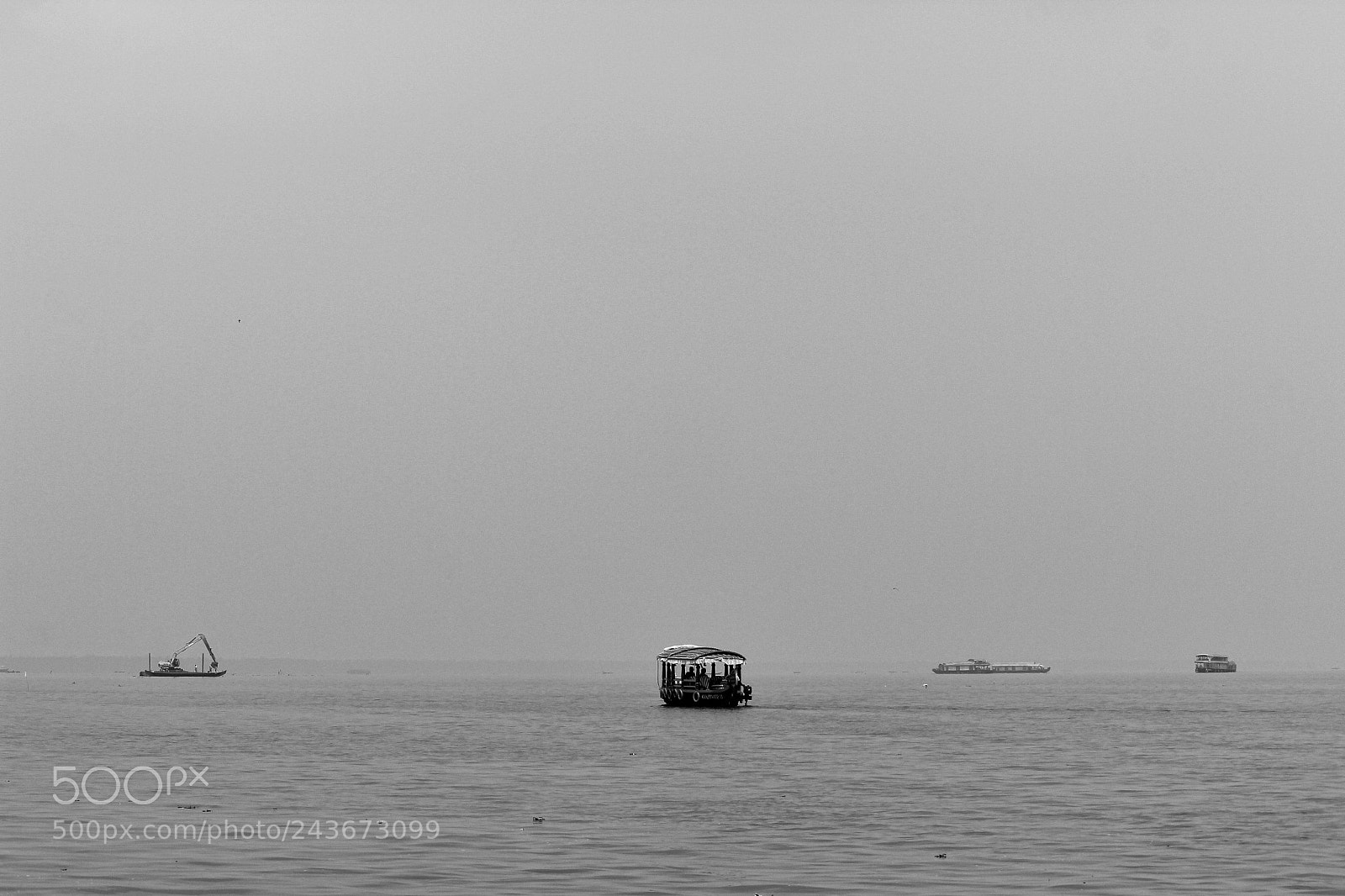Canon EF-S 55-250mm F4-5.6 IS II sample photo. Into the mist photography