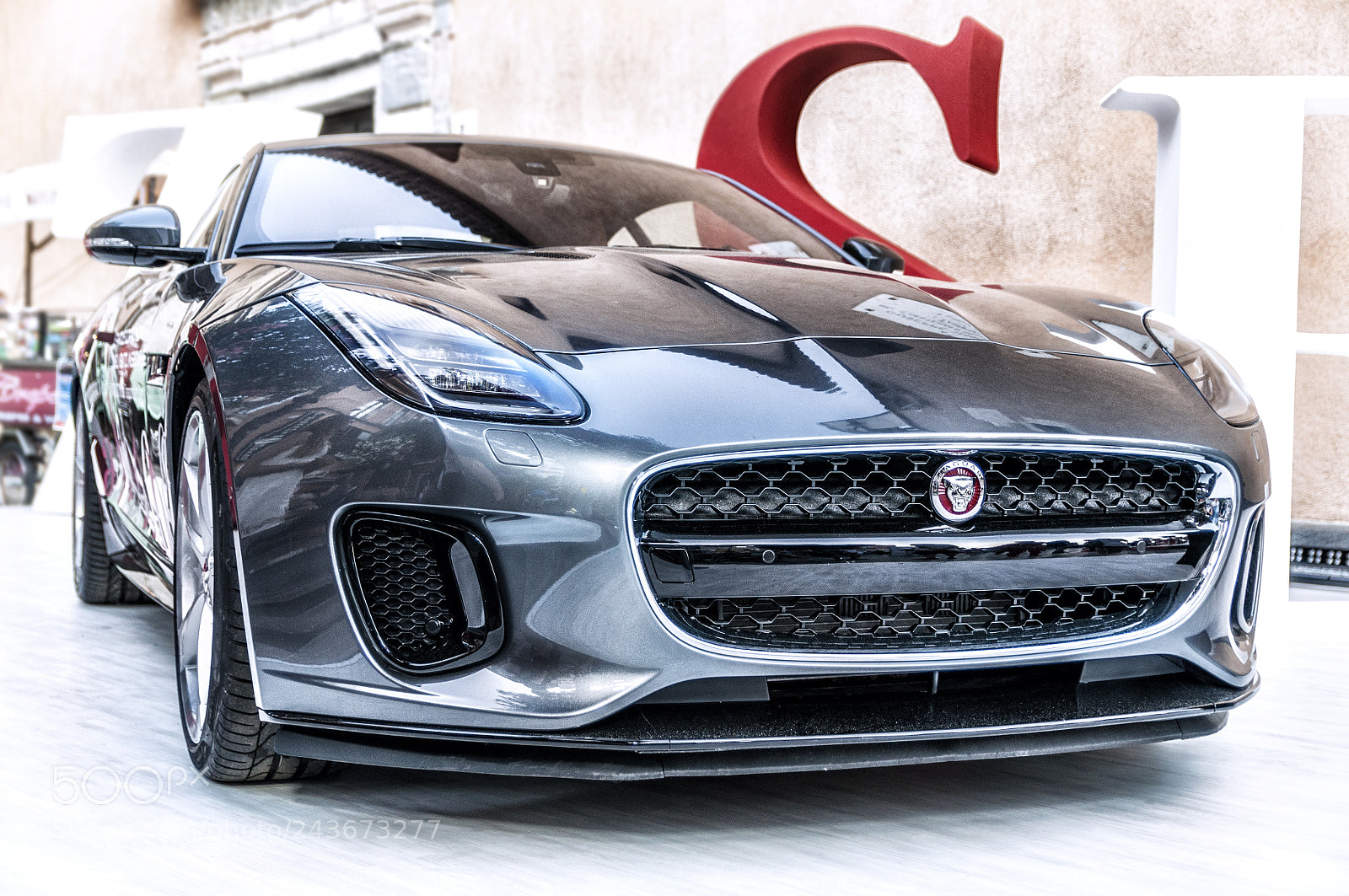 Nikon D90 sample photo. Jaguar f-type photography