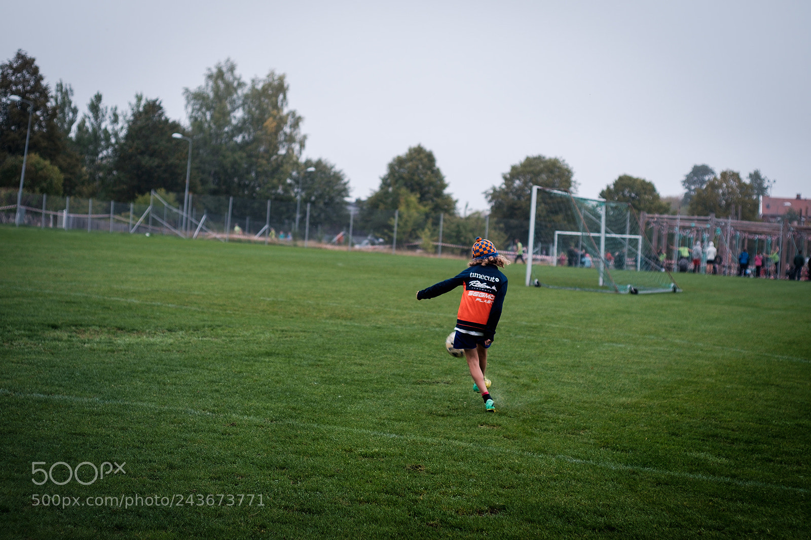 Fujifilm X-T10 sample photo. Young footballer photography