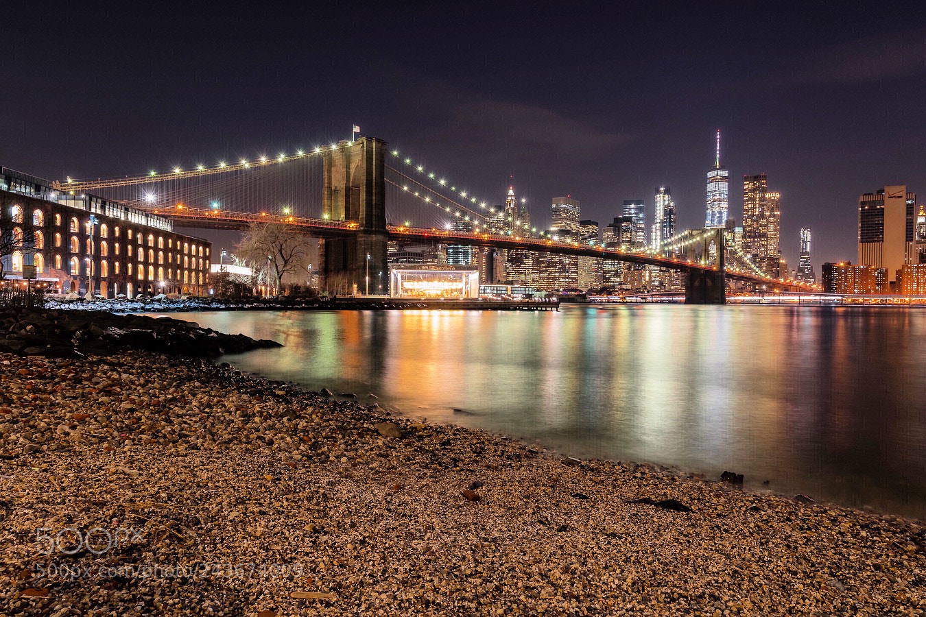Nikon D500 sample photo. Brooklyn bridge park photography