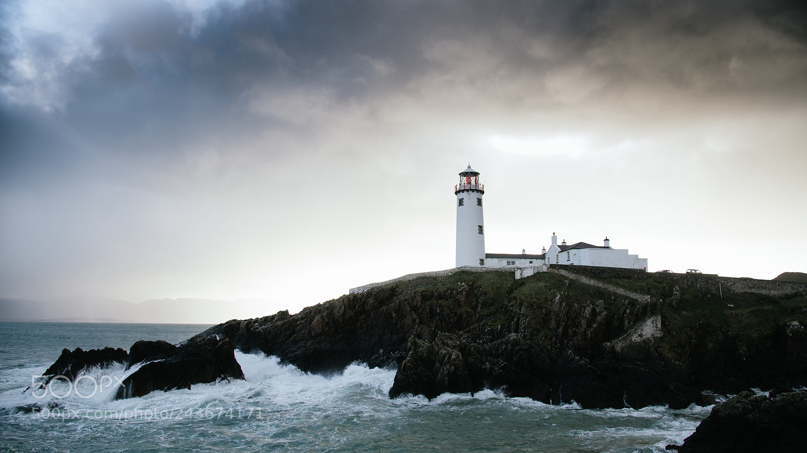Nikon D850 sample photo. Fanad head lighthouse photography