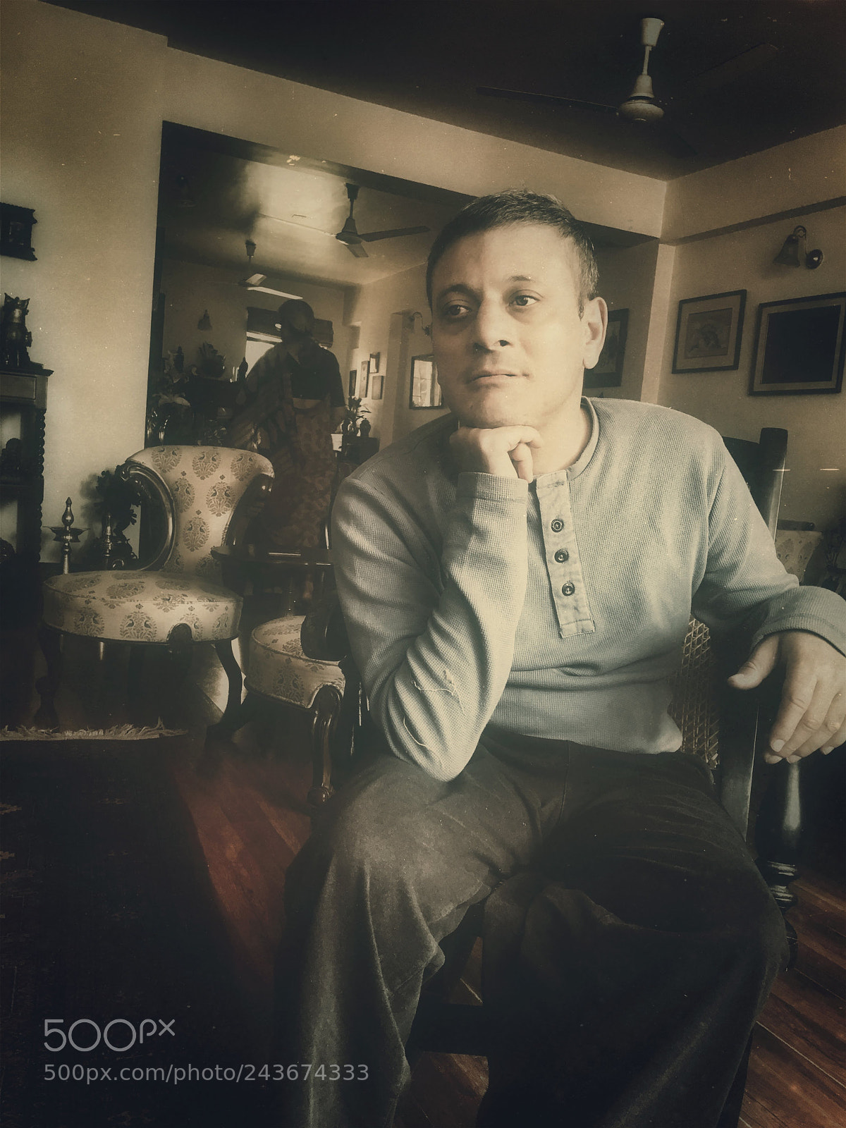 Apple iPhone 6s sample photo. The thinker photography