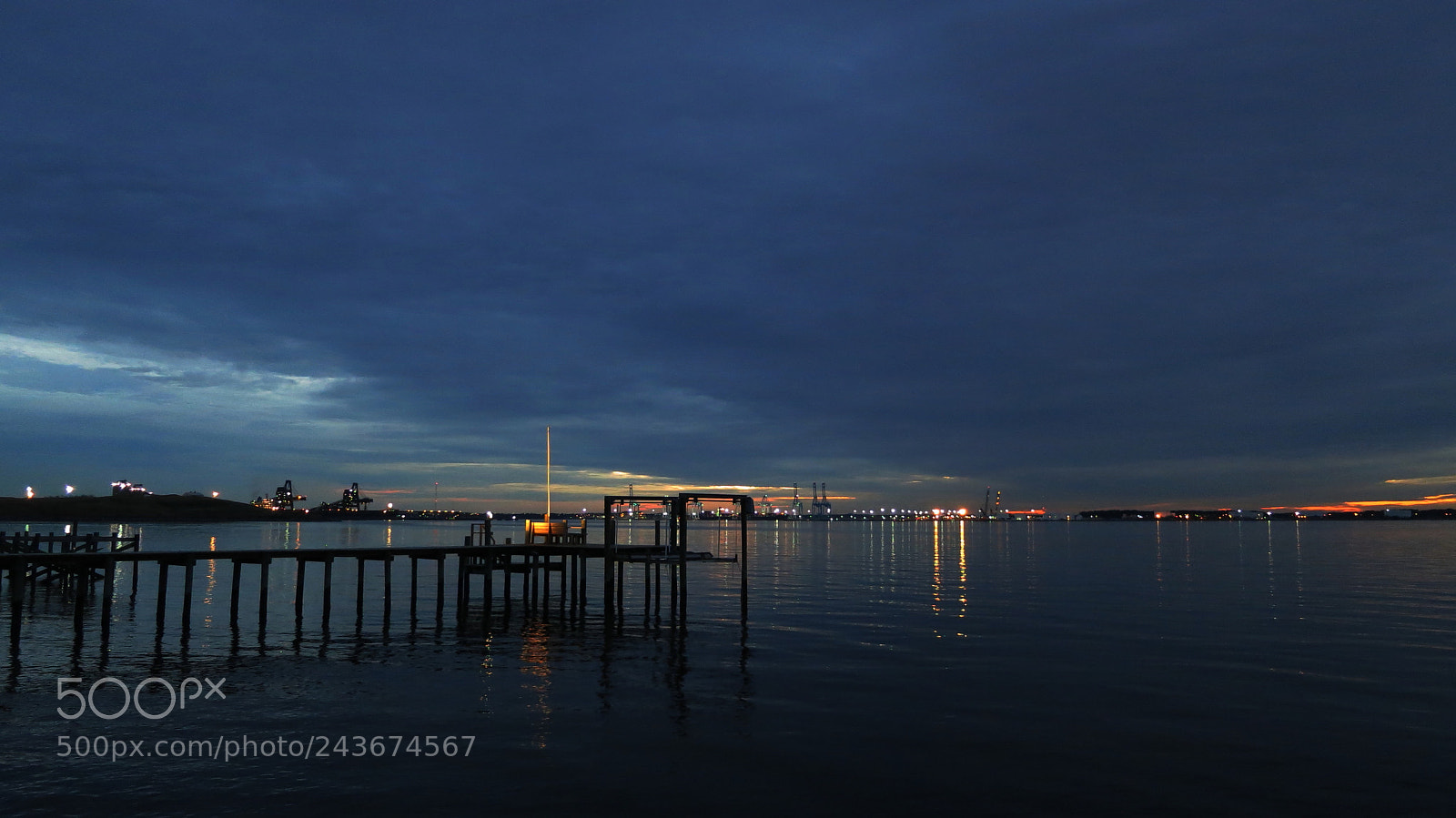 Canon PowerShot S100 sample photo. Cloudy blue dusk photography