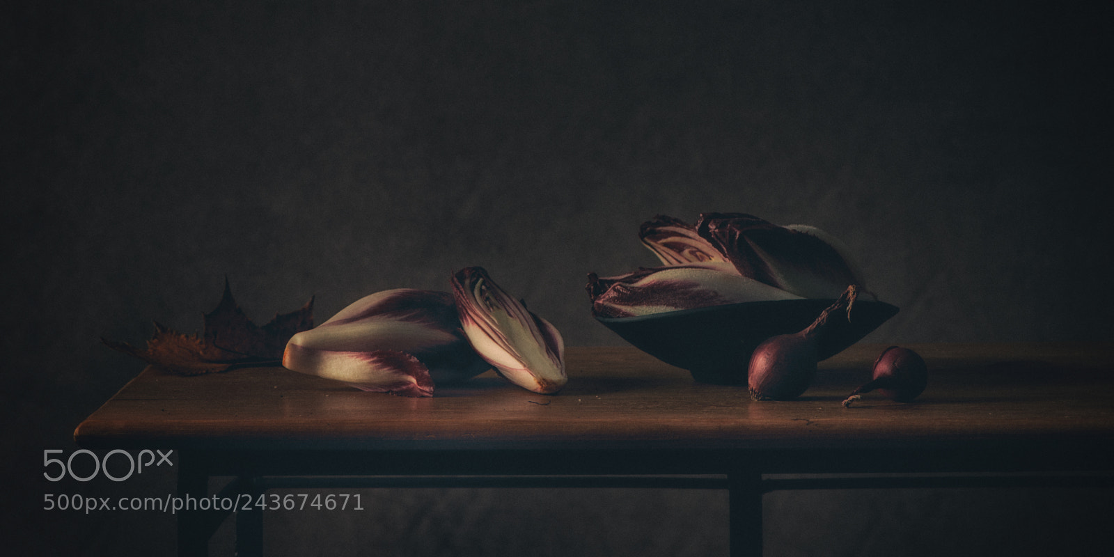 Nikon D800E sample photo. Still life radicchio photography
