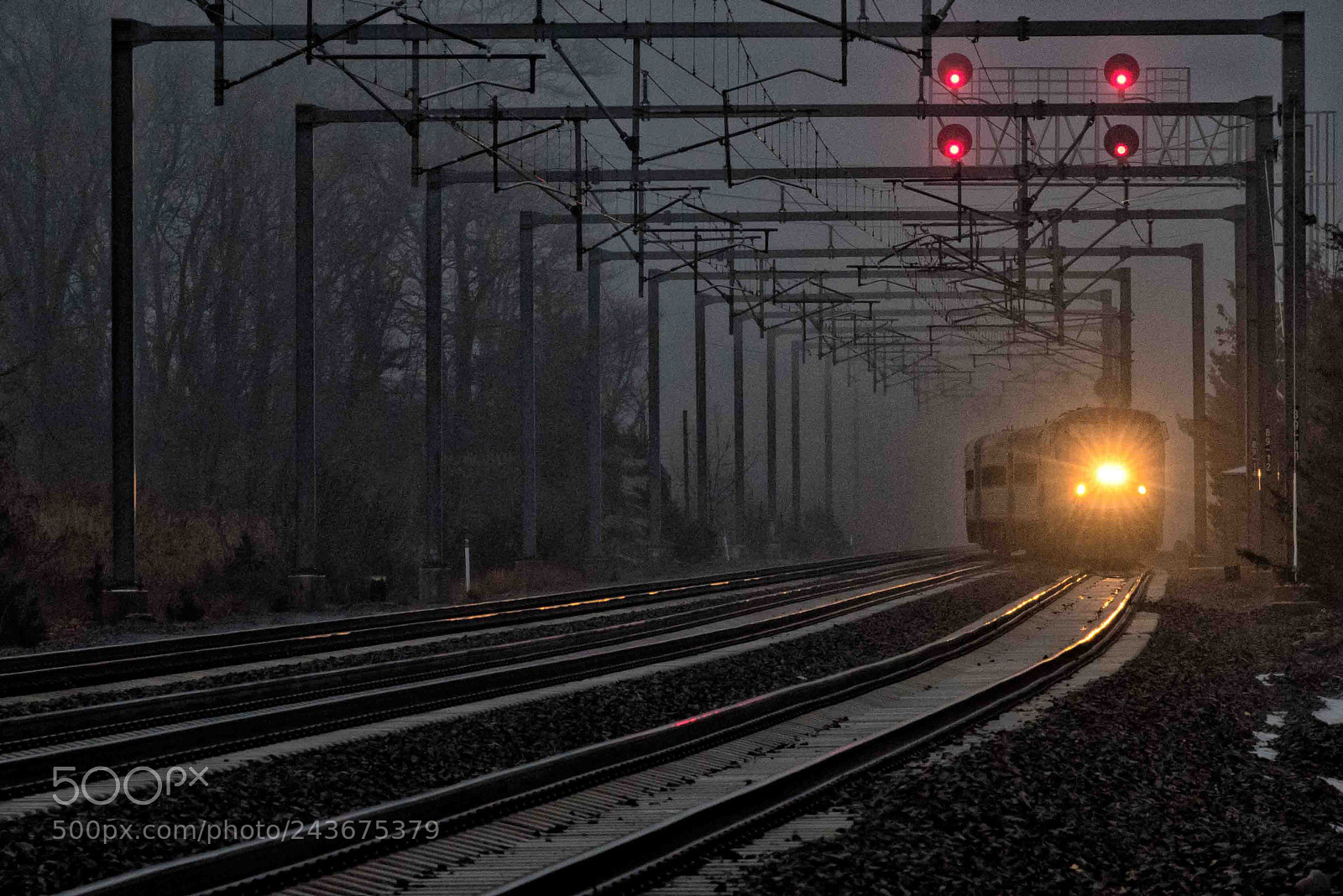 Nikon D810 sample photo. Sle train enters siding photography