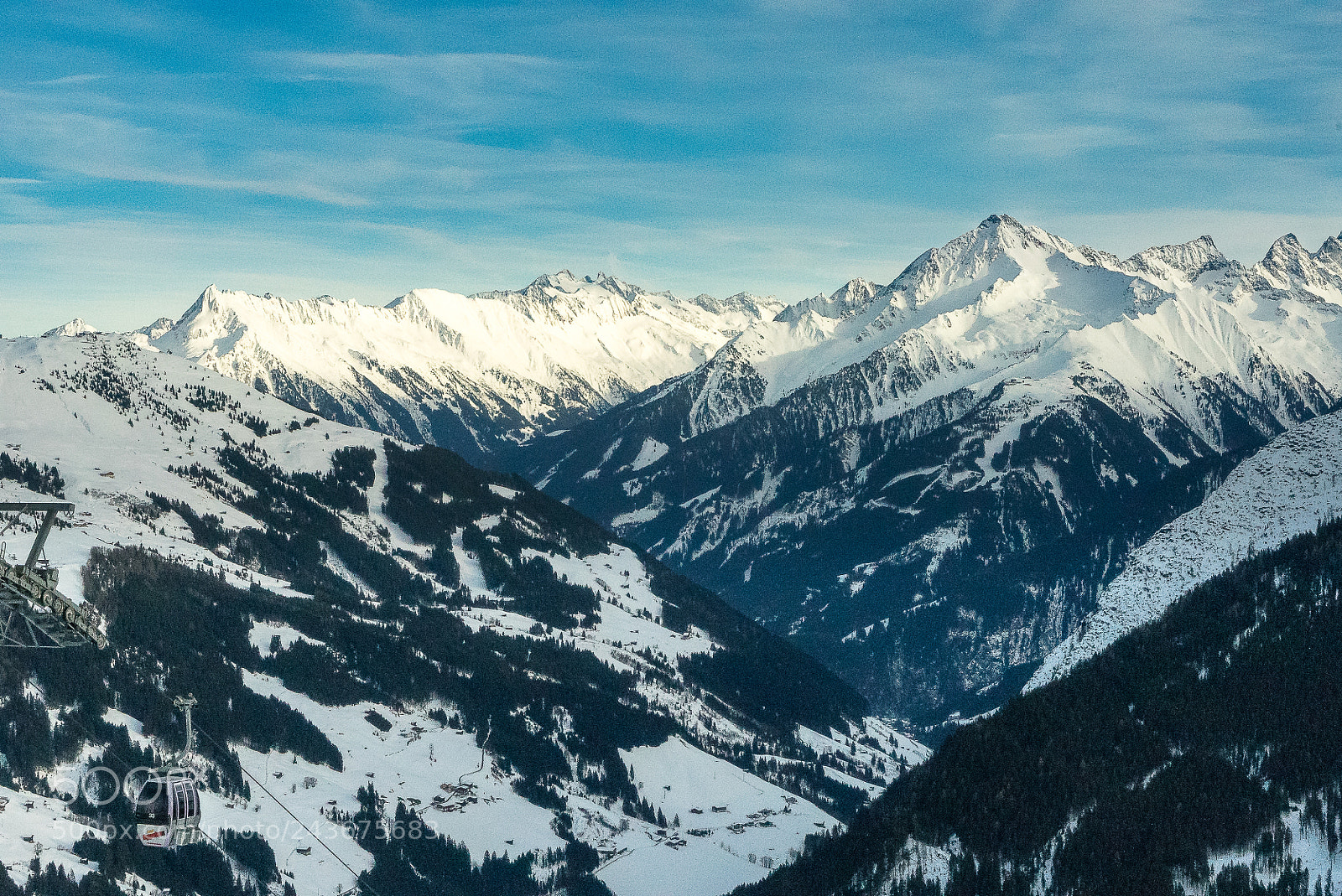 Sony a7S II sample photo. View over the zillertaler photography