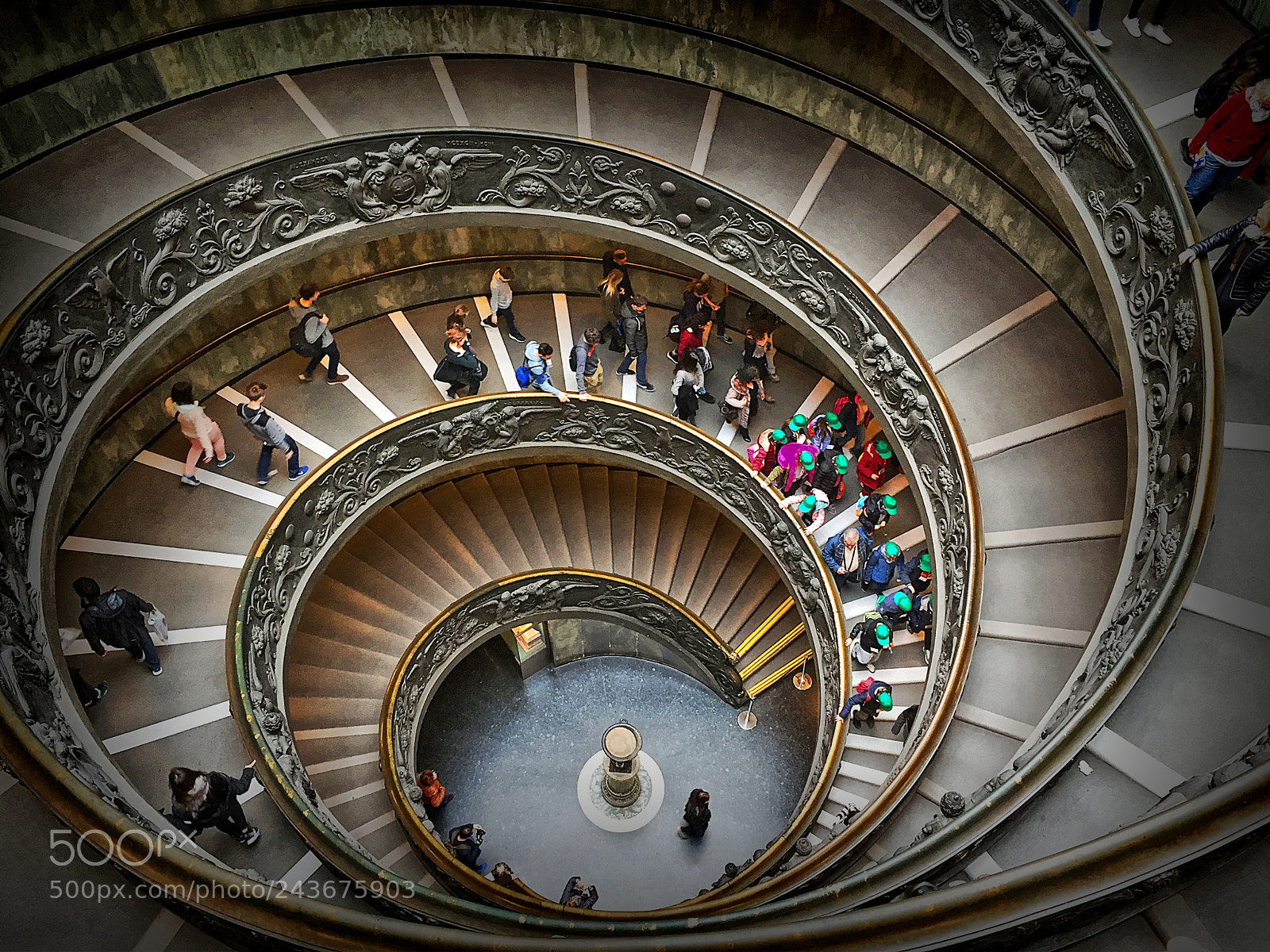 Apple iPhone 6 sample photo. Spiral stairs photography