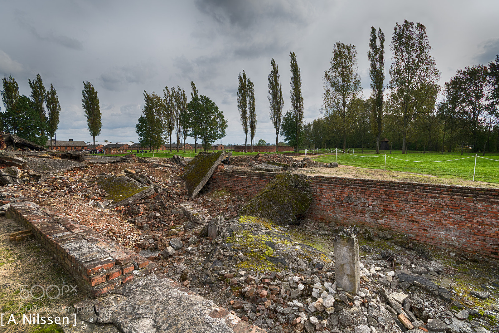 Nikon D500 sample photo. Krematorium ii - gas photography