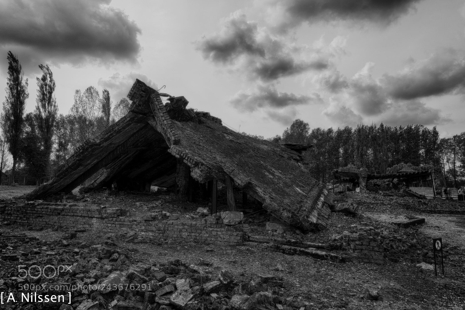 Nikon D500 sample photo. Krematorium ii photography