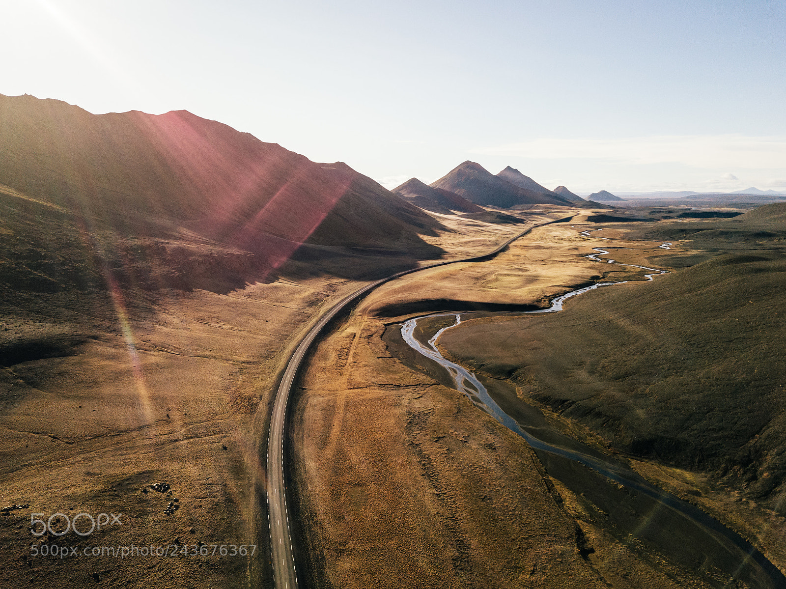 DJI FC220 sample photo. Time for a road photography