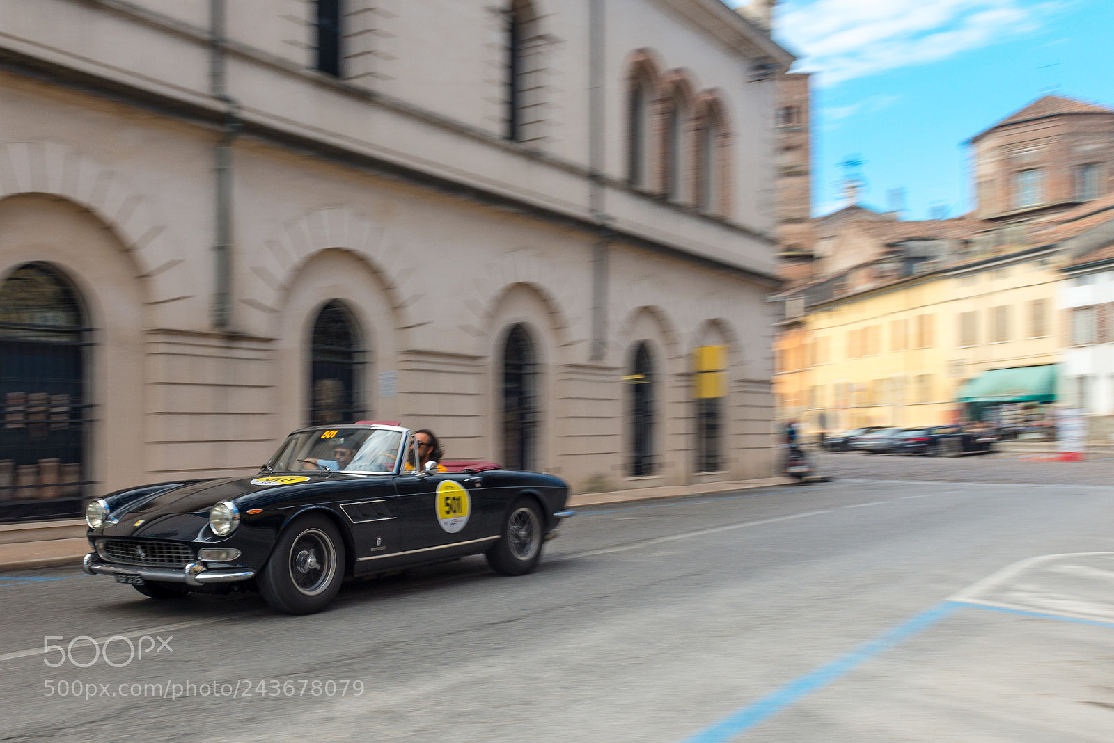 Nikon D610 sample photo. Ferrari at the mille photography
