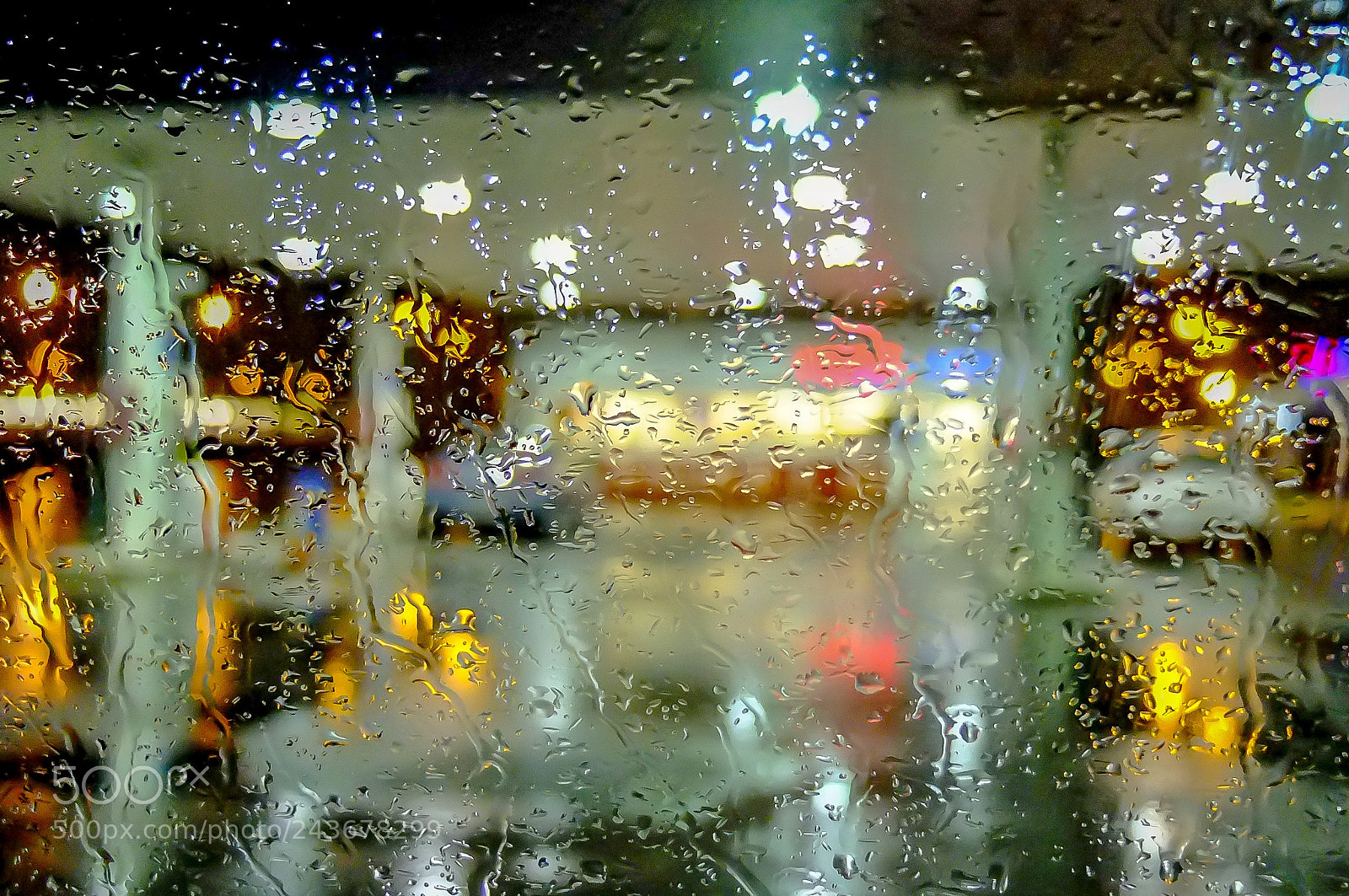 Fujifilm X10 sample photo. Another rainy night photography
