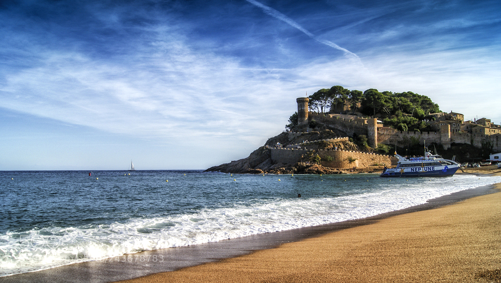 Sony Alpha DSLR-A330 sample photo. Tossa de mare photography