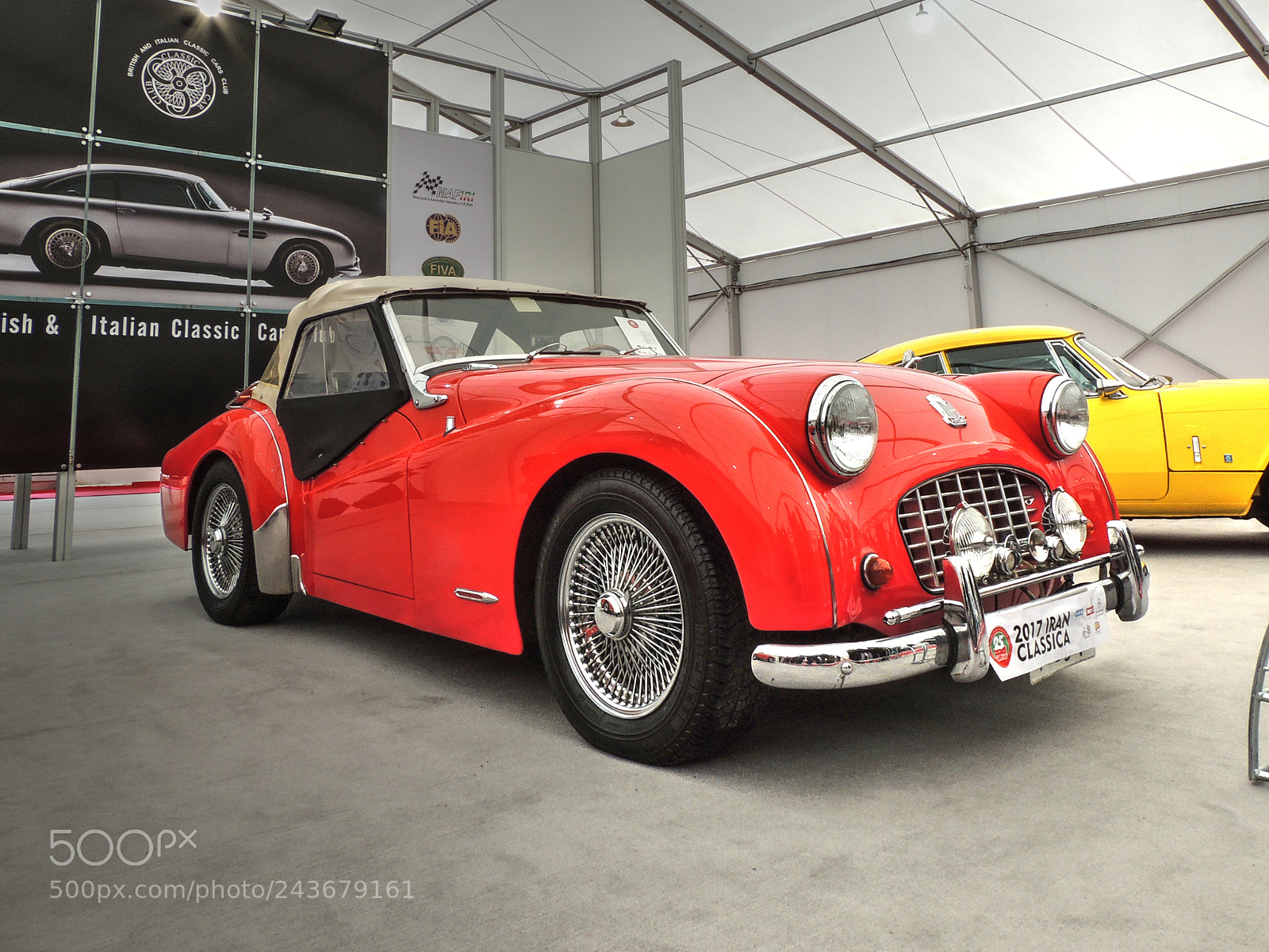 Nikon Coolpix P510 sample photo. Triumph tr3 photography
