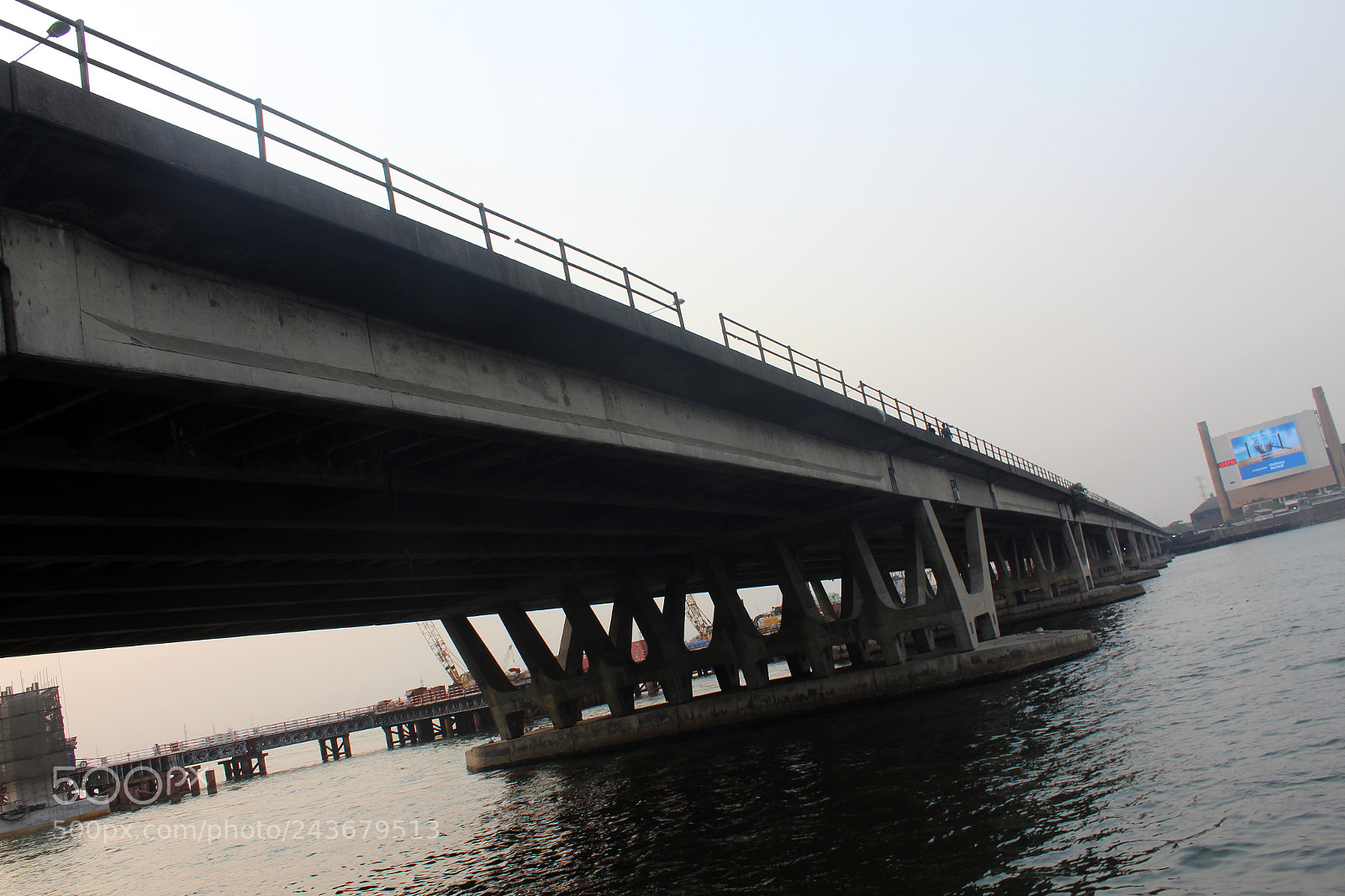 Canon EF-S 18-55mm F3.5-5.6 III sample photo. Mainland bridge lagos nigeria photography