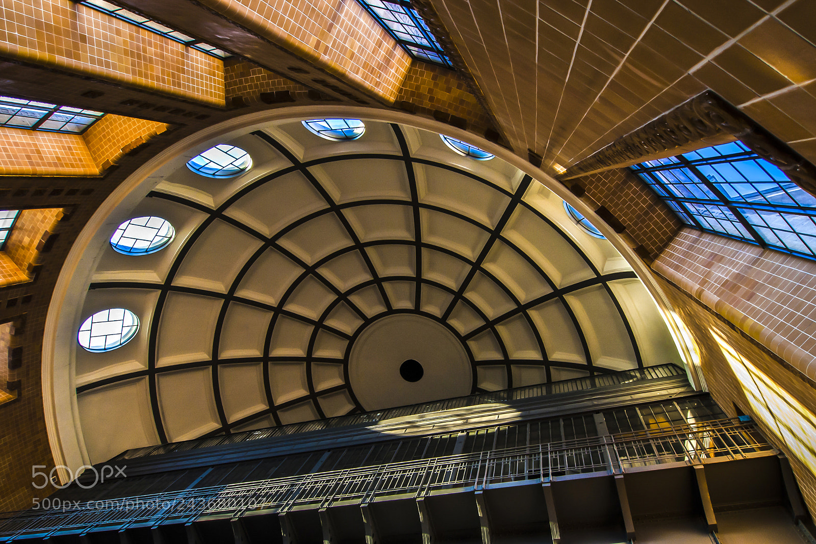 Olympus PEN E-P1 sample photo. Elevators under the dome photography