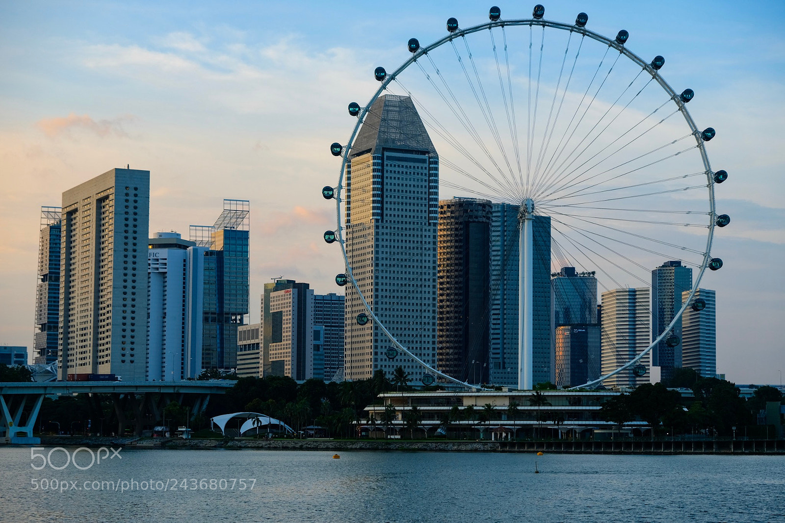 Fujifilm X-T2 sample photo. Singapore at dawn photography
