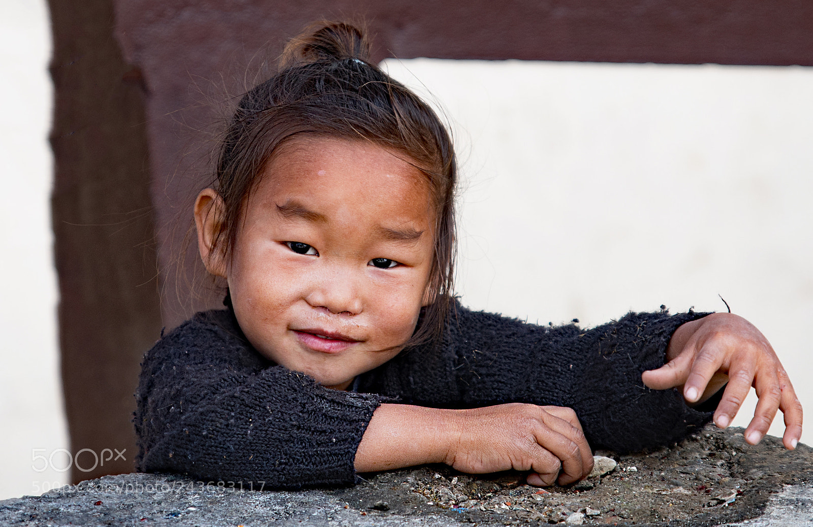 Nikon D500 sample photo. Sikkimese girl photography