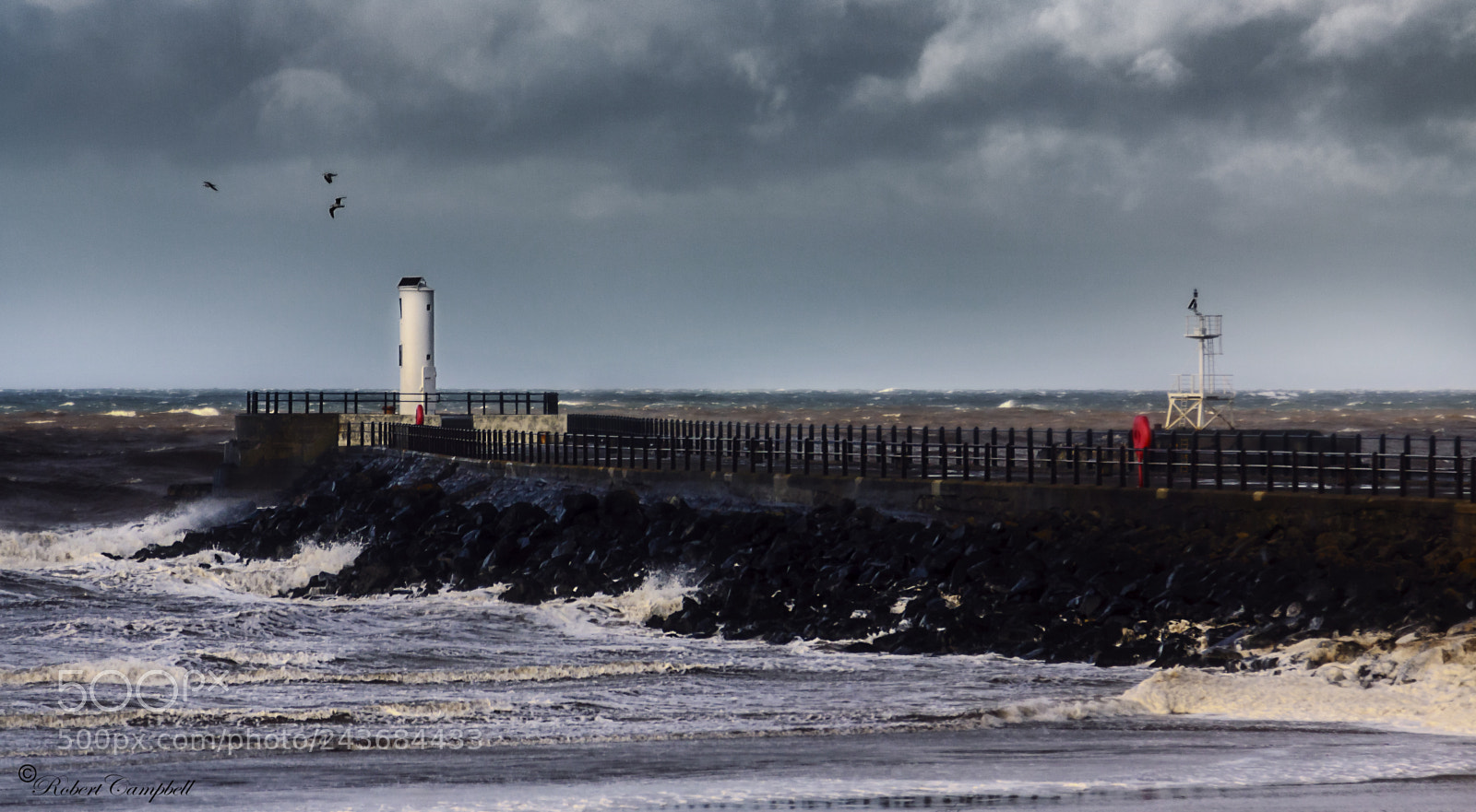 Canon EOS 50D sample photo. Rageing ayr harbour photography