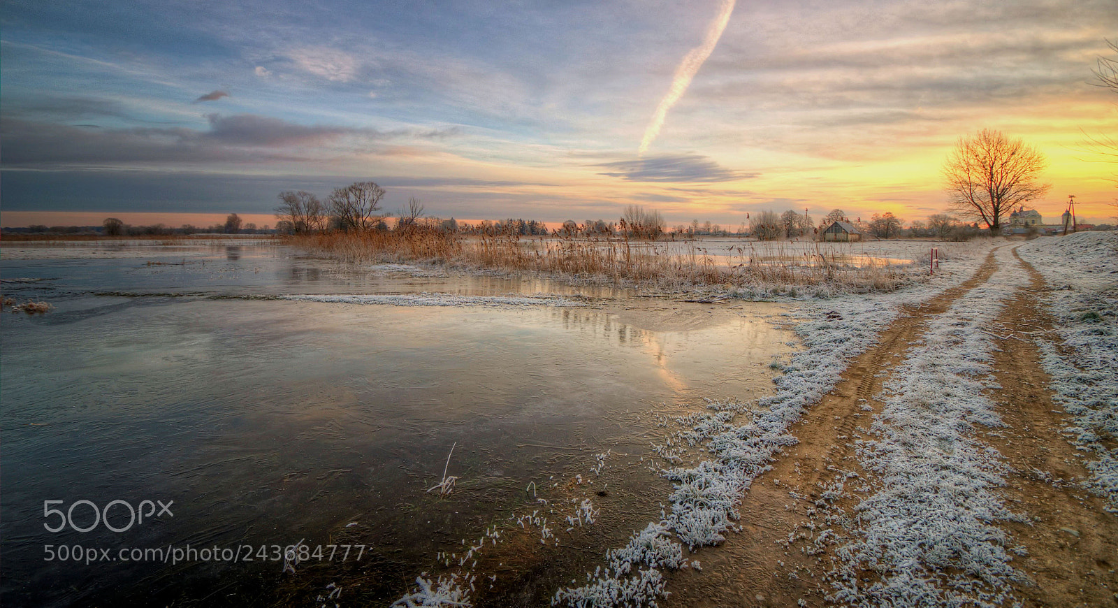 Pentax K-30 sample photo. Road to the sunrise photography