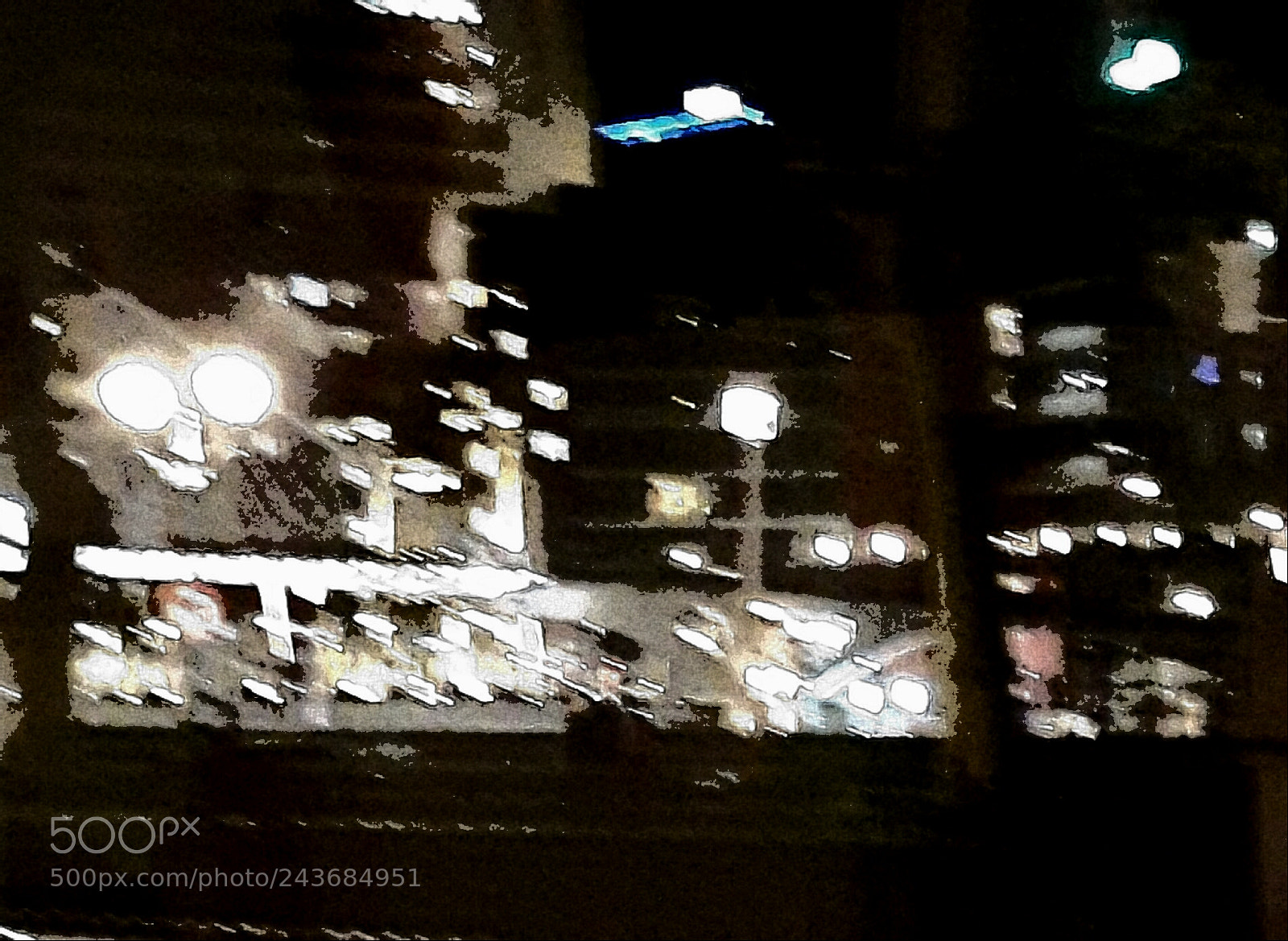 Samsung Galaxy S5 Neo sample photo. City lights photography