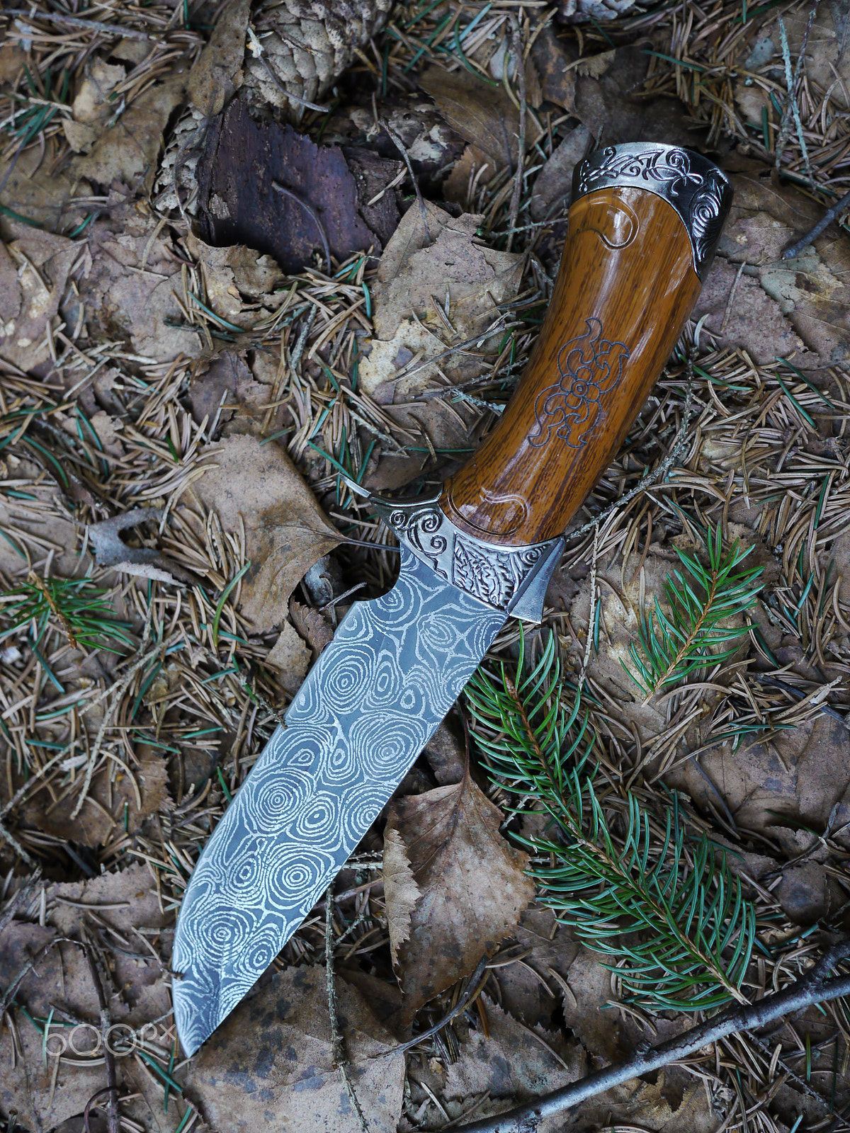 Panasonic Lumix DMC-GH2 sample photo. Knife in forest photography