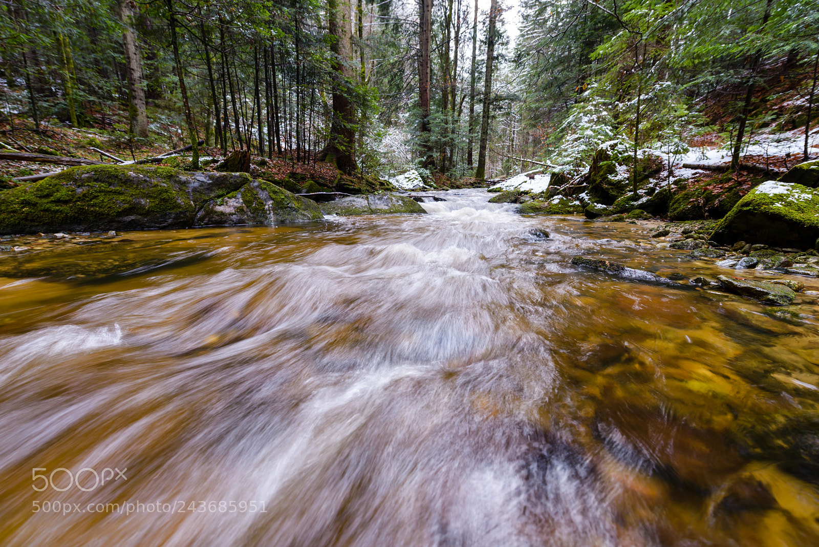 Nikon D600 sample photo. Mountain river, stream, creek photography