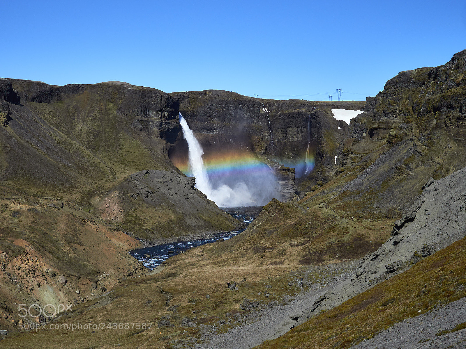 Olympus OM-D E-M1 Mark II sample photo. Rainbow waterfall photography