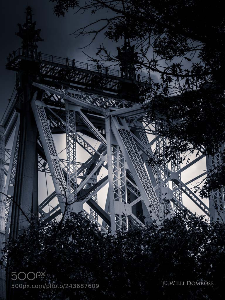 Olympus OM-D E-M1 Mark II sample photo. Queensborough bridge photography