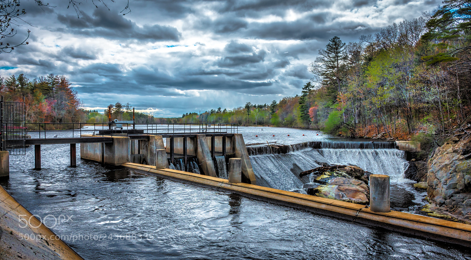 Nikon D7200 sample photo. The dam at mine photography