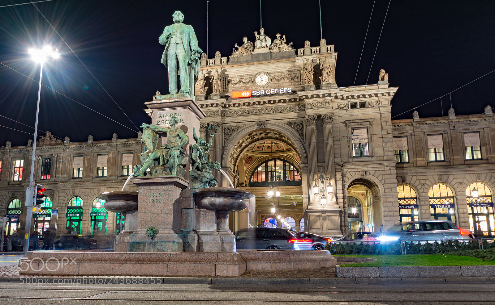 Nikon D7100 sample photo. The mainstation of zurich photography