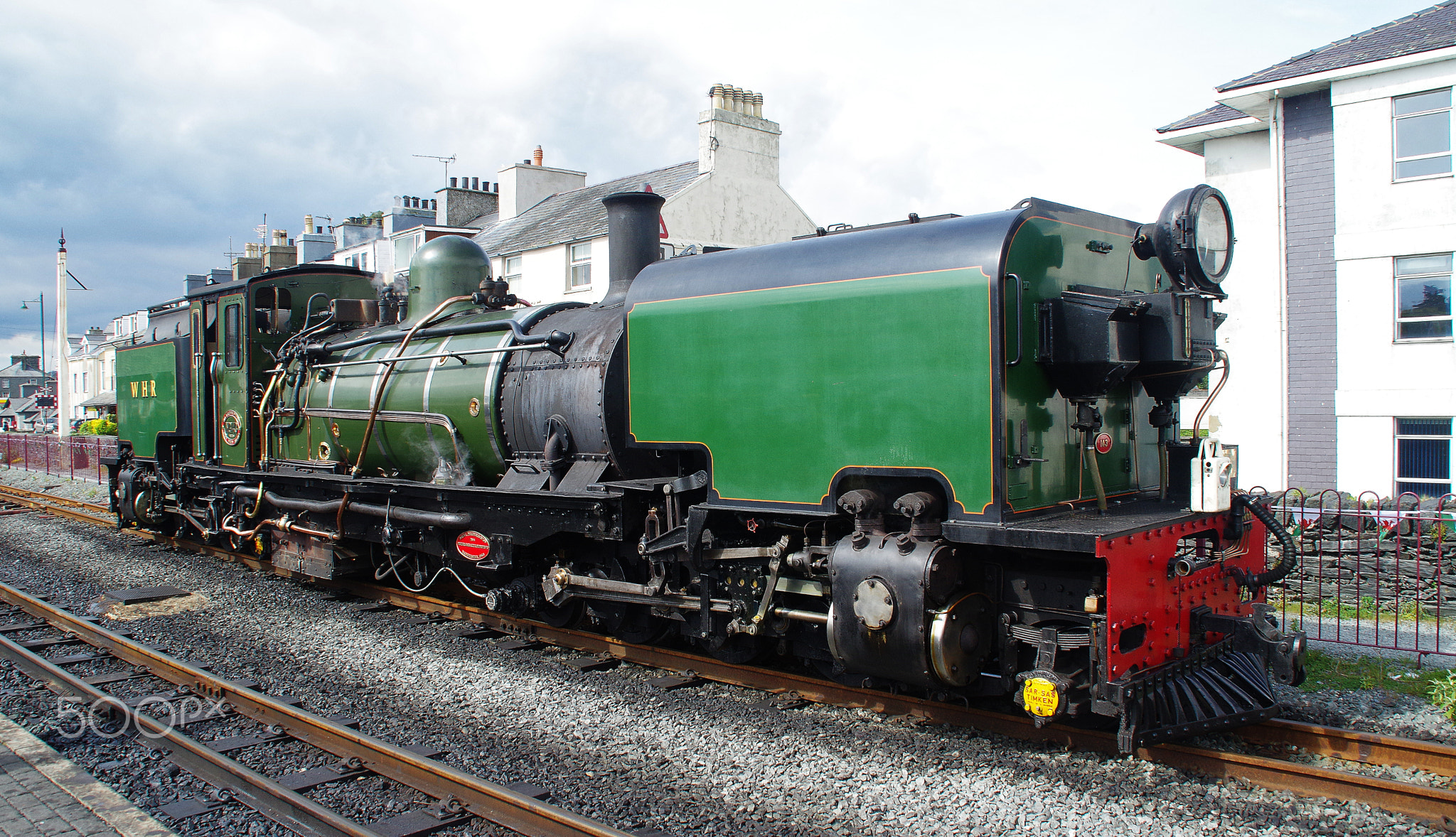 RD15000. WHR Beyer-Garratt at Porthmadog.