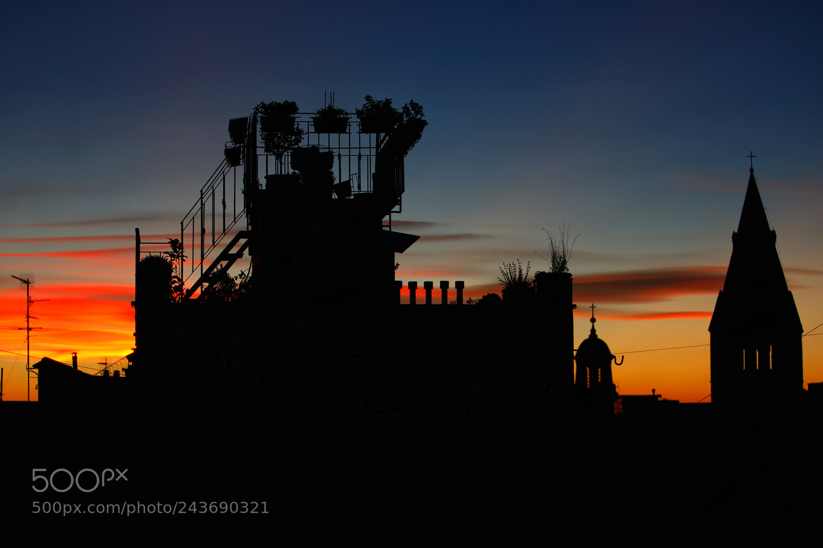 Canon EOS-1D Mark III sample photo. Sunset in genoa, italy photography