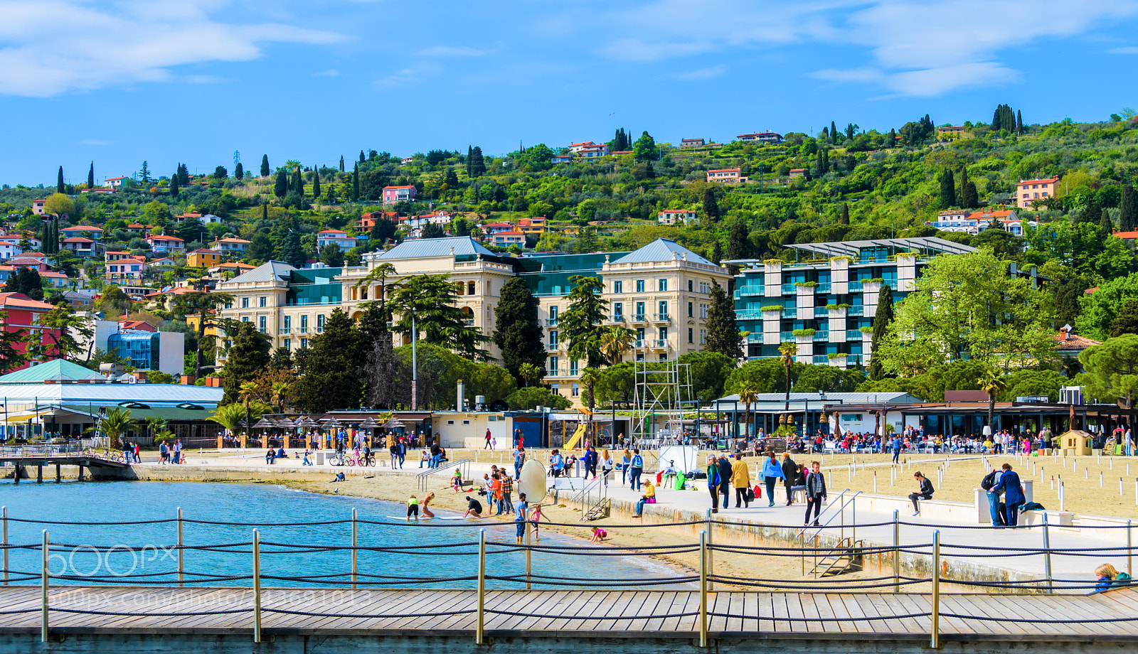 Nikon D500 sample photo. Portoroz beach and holiday photography