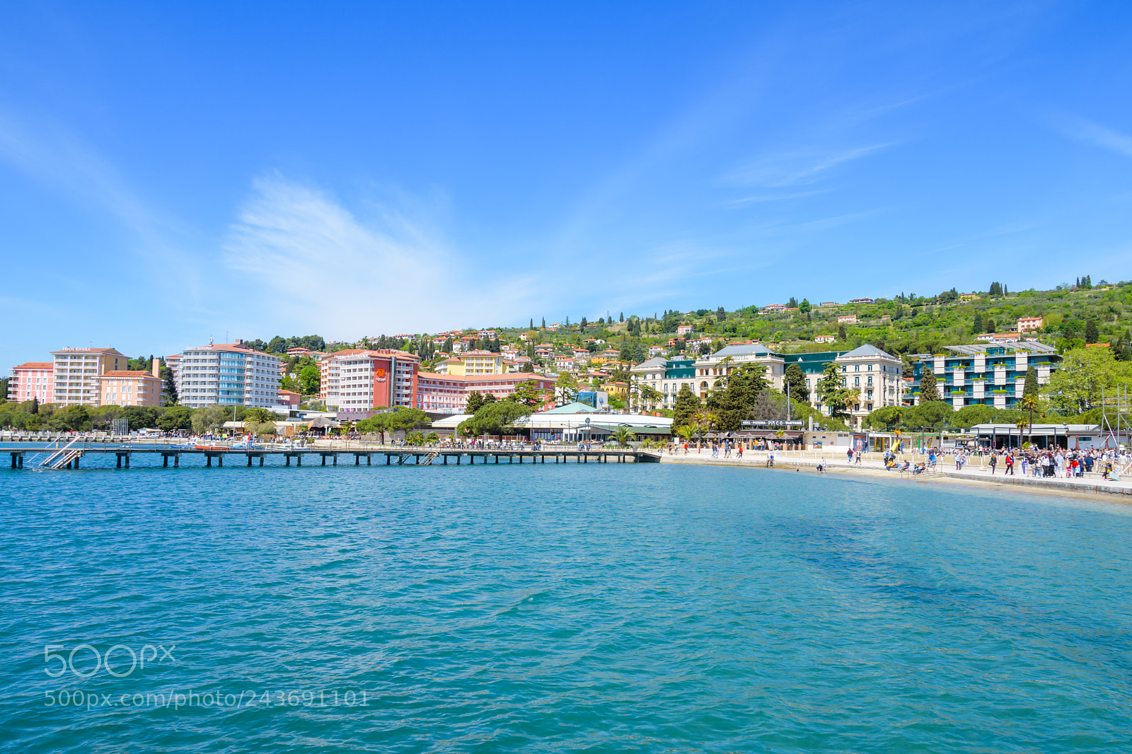 Nikon D500 sample photo. Portoroz beach and holiday photography