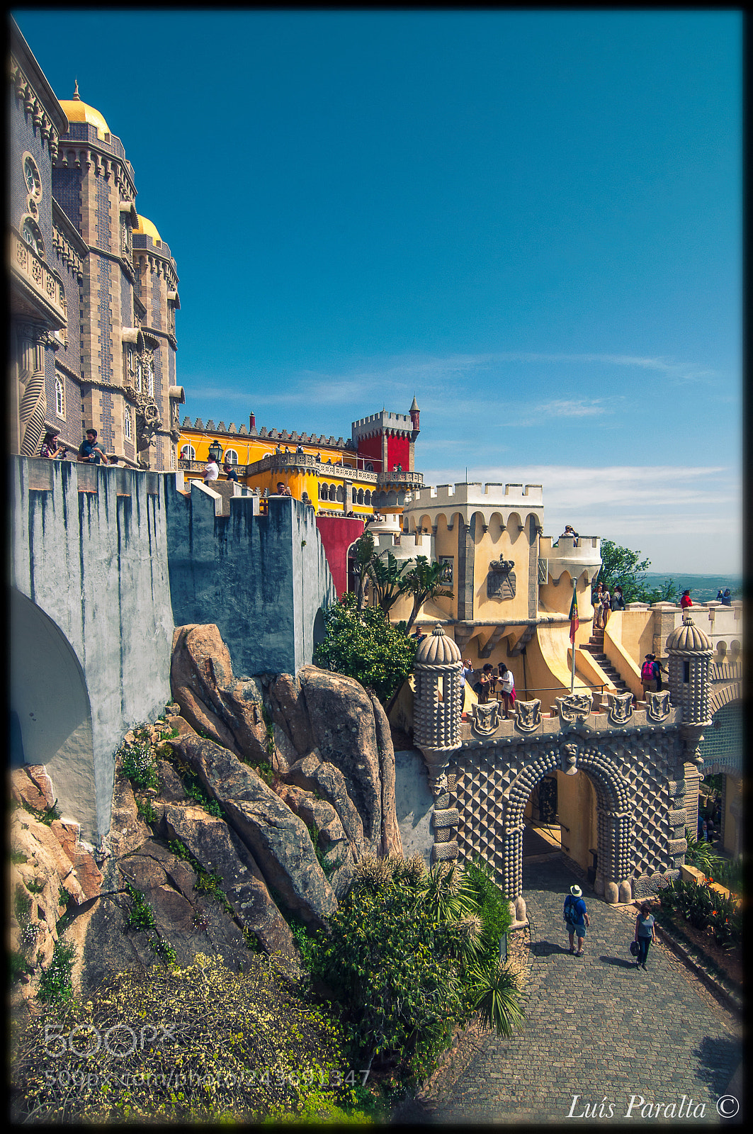 Nikon D90 sample photo. Palácio da pena photography