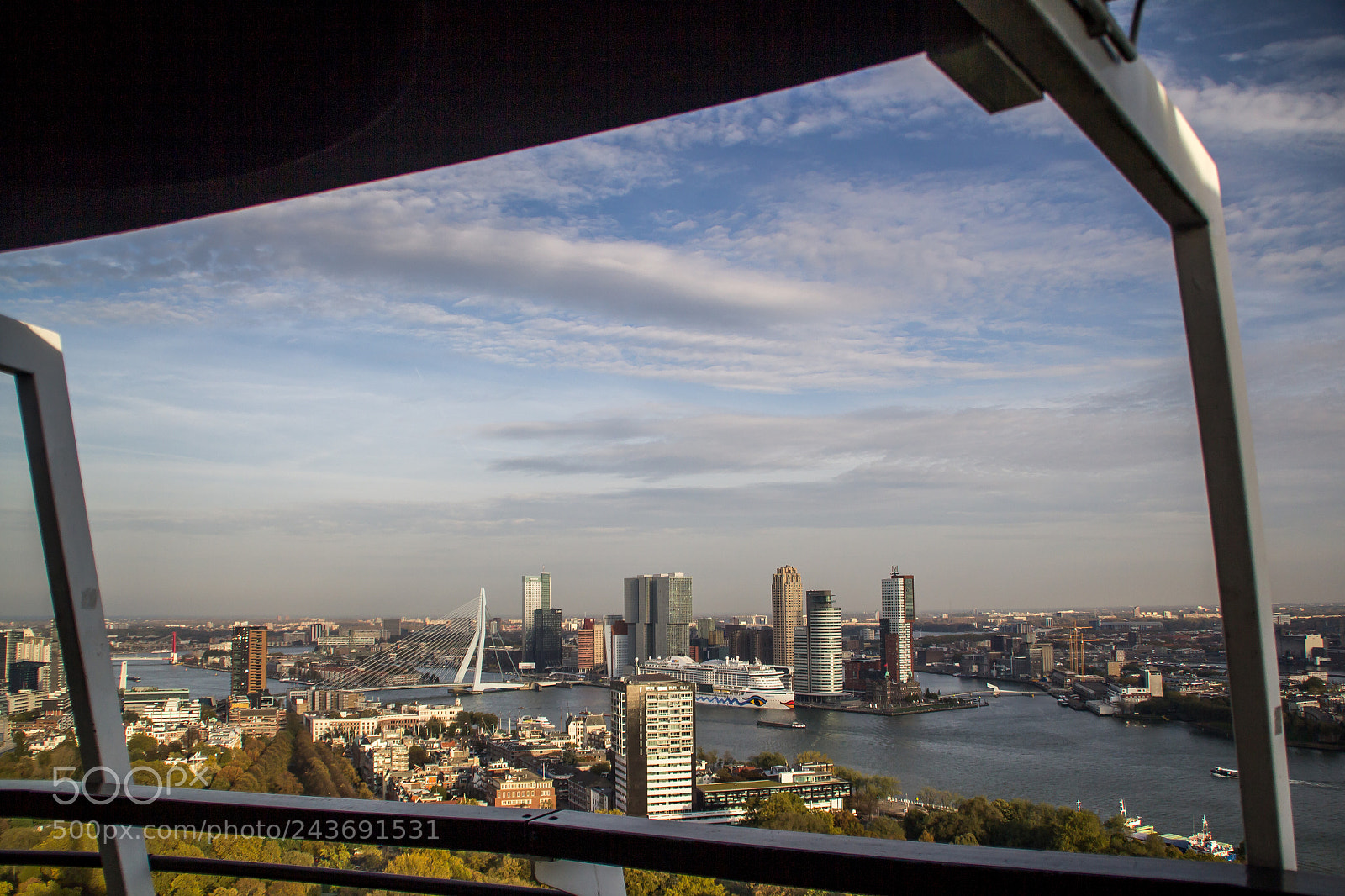 Canon EOS 60D sample photo. Euromast view photography