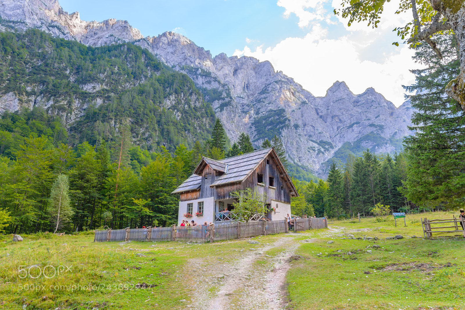 Nikon D600 sample photo. Mountain cabin in european photography