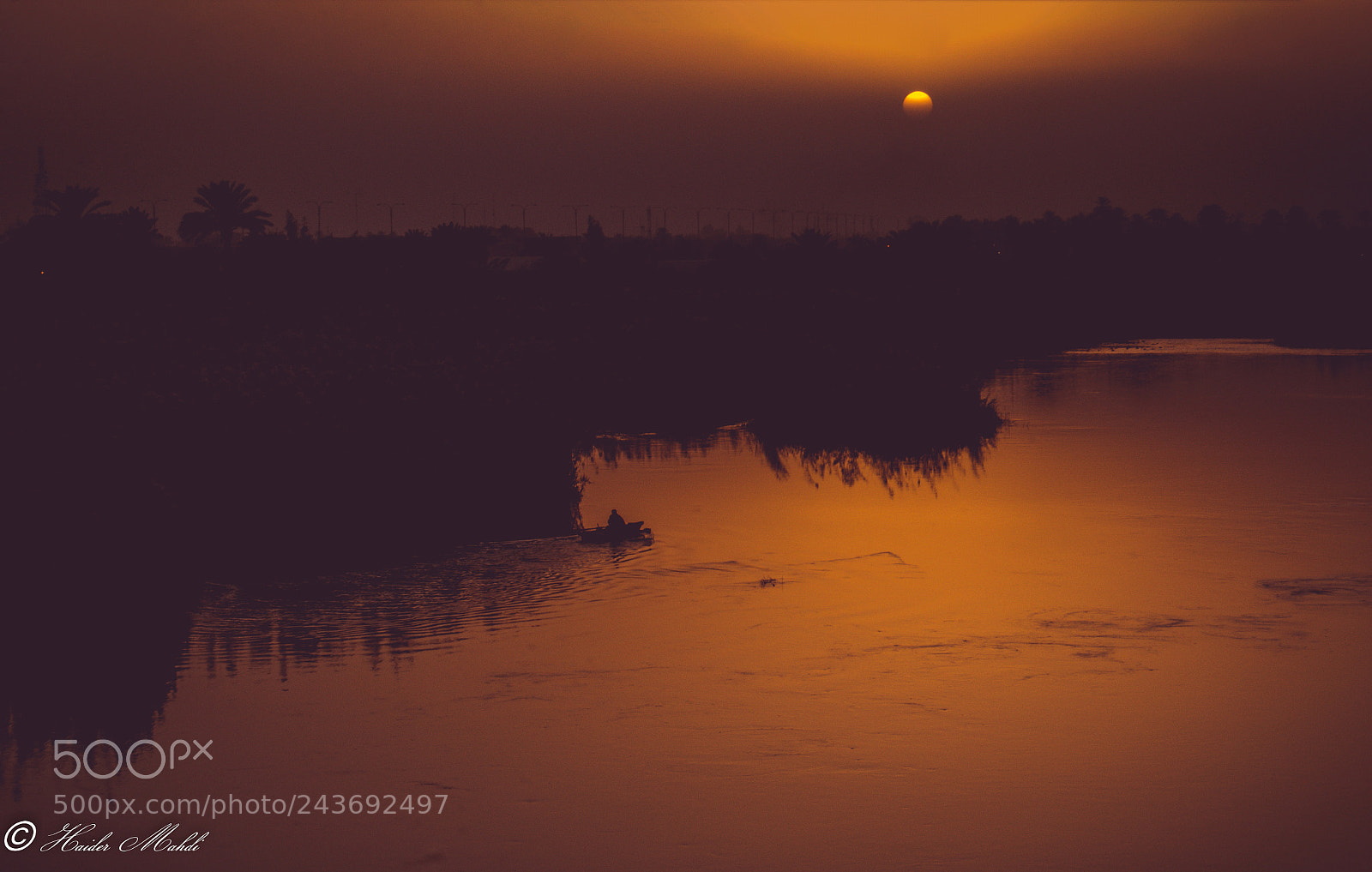 Nikon D5100 sample photo. Silhouette sunset photography