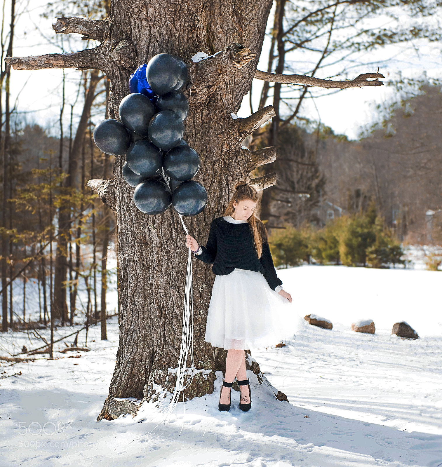Nikon D810 sample photo. Snow princess photography