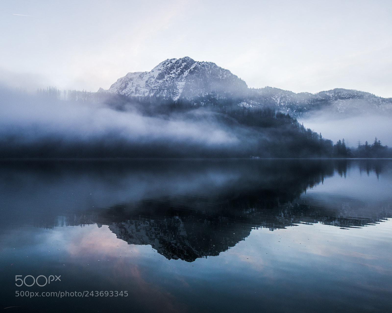 Nikon D800 sample photo. Winterly reflection photography