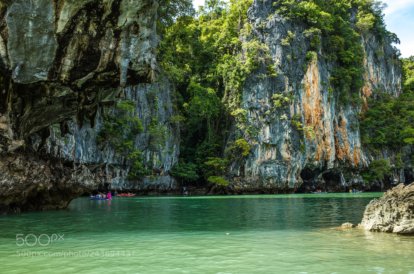 Ricoh GR sample photo. The kayaking in phang photography