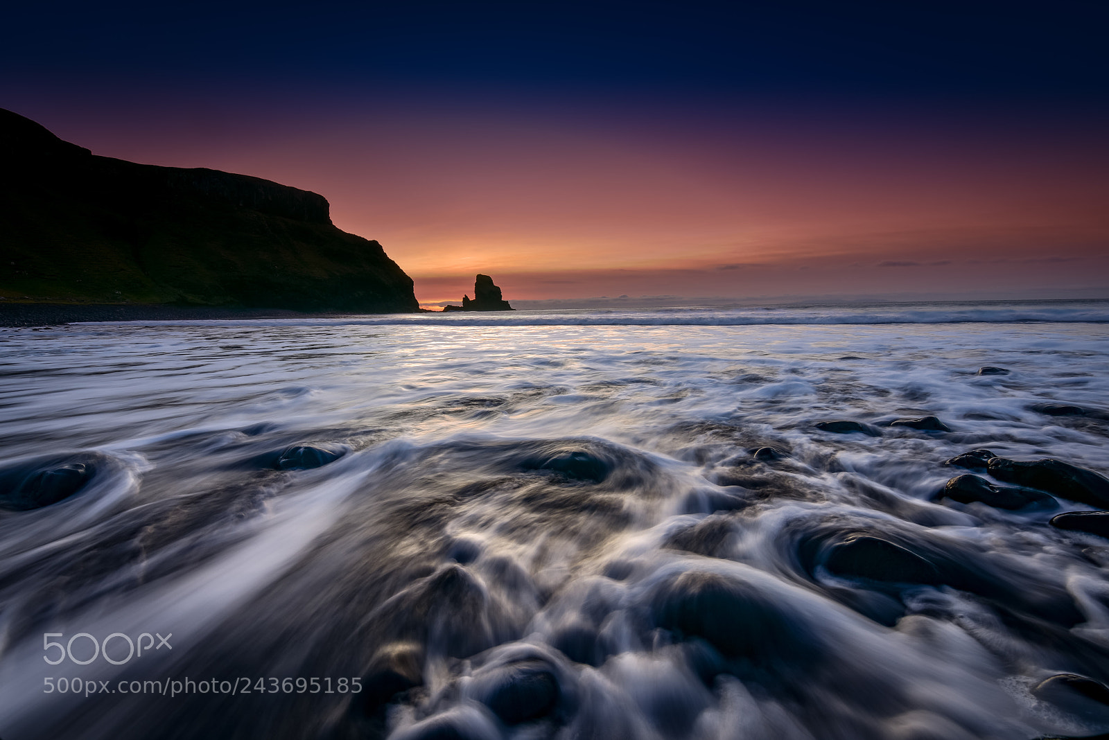 Nikon D810 sample photo. Talisker bay photography