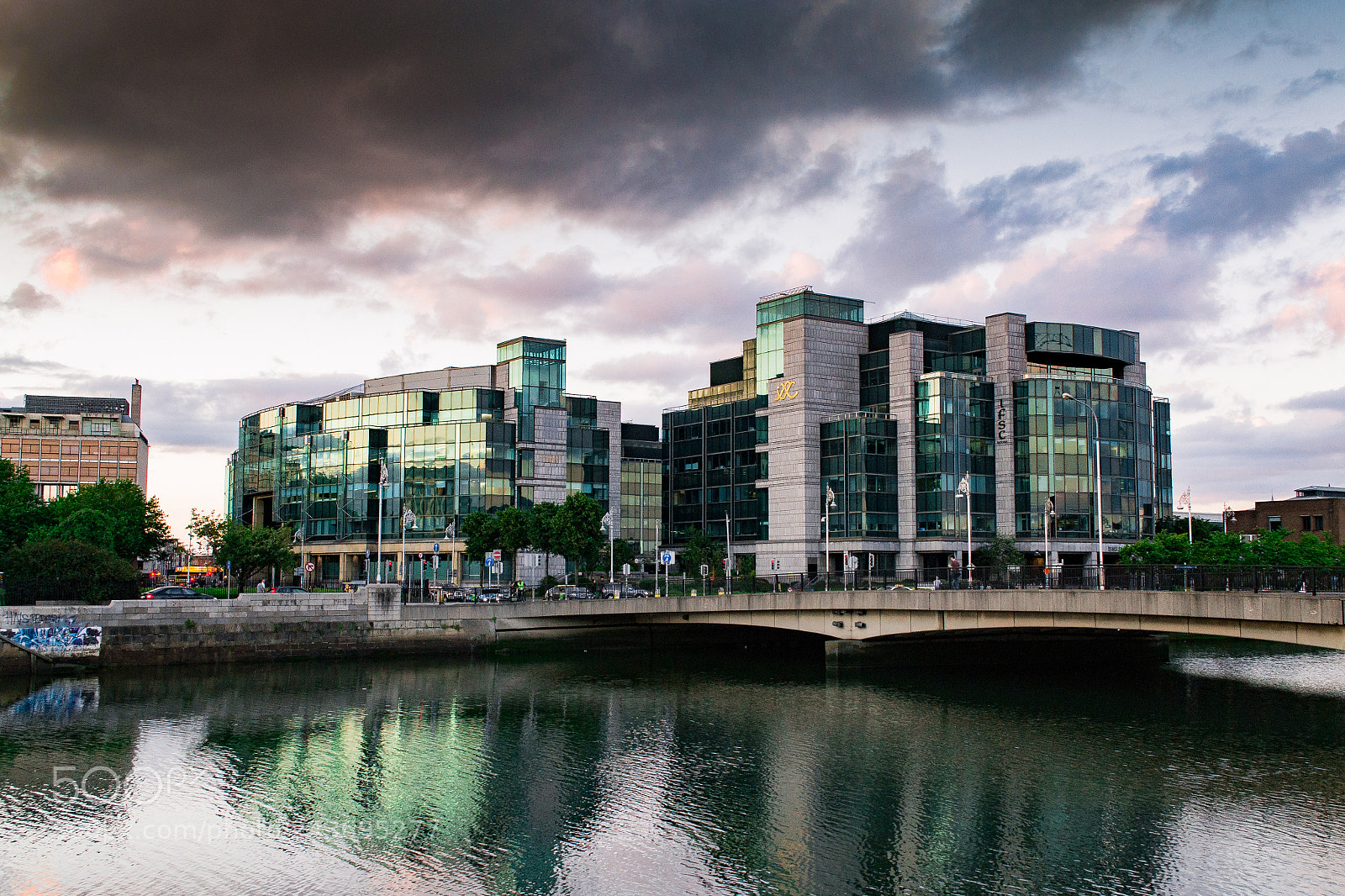 Nikon D3100 sample photo. Ifsc house, dublin photography