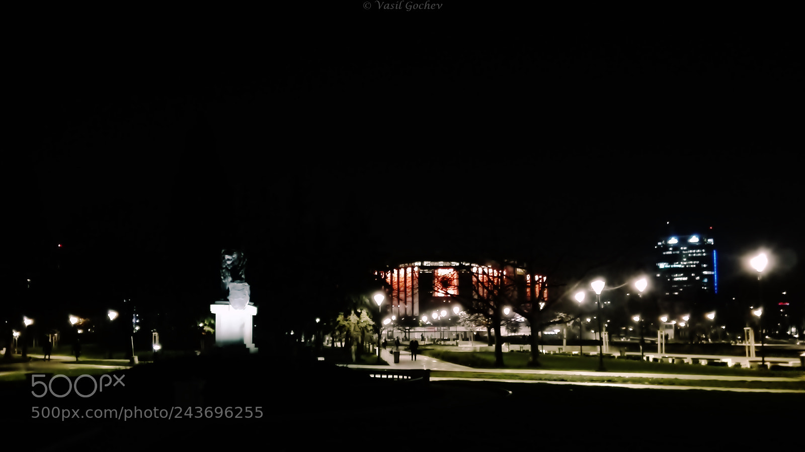 HUAWEI Y6II sample photo. Night city photography